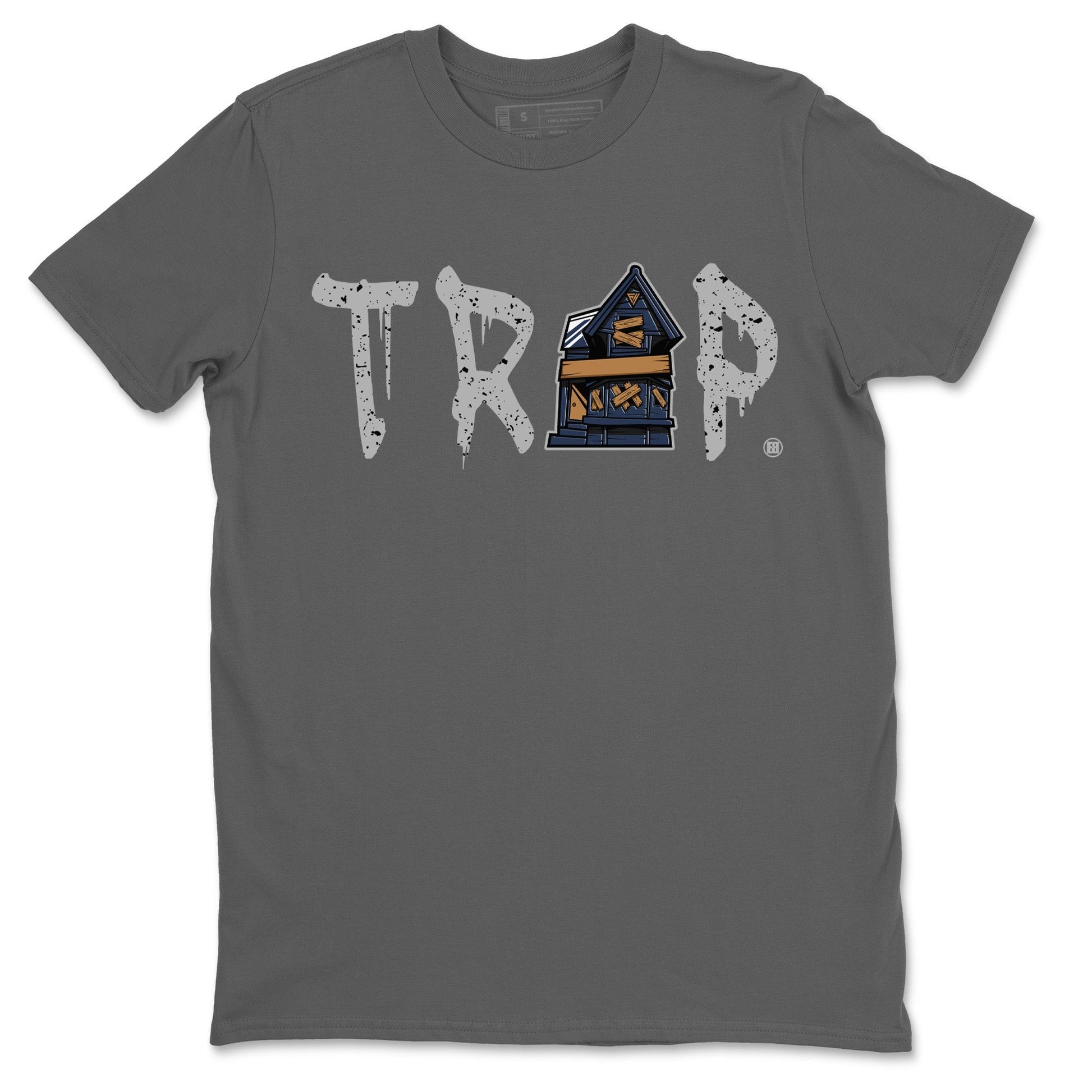 Jordan 4 Midnight Navy Sneaker Match Tees Trap House Sneaker Tees Jordan 4 Midnight Navy Sneaker Release Tees Unisex Shirts