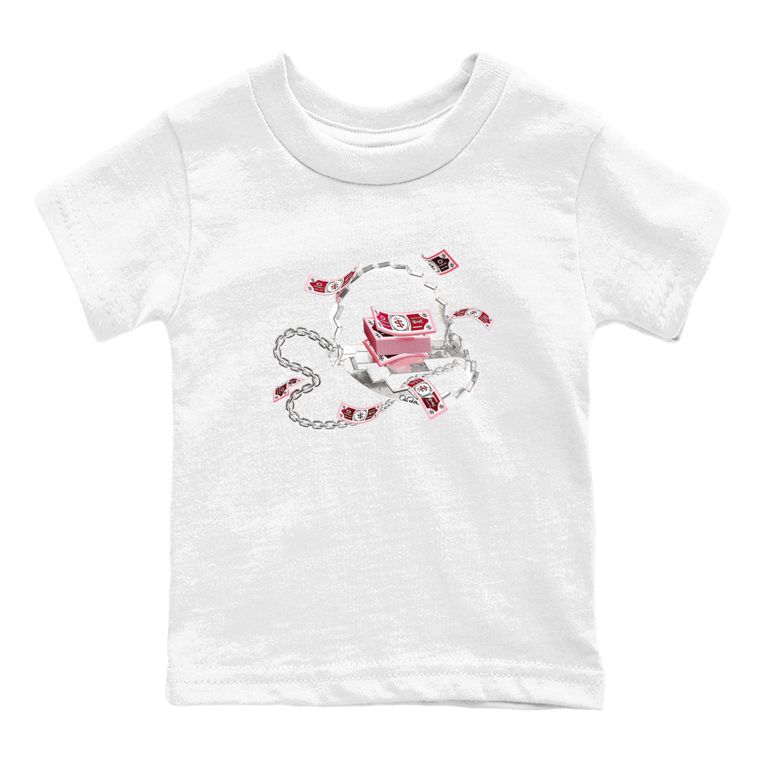 Dunk Valentines Day 2024 shirt to match jordans Trap Money sneaker tees Valentines Day Gift SNRT sneaker release tees baby toddler White 2 cotton Shirt