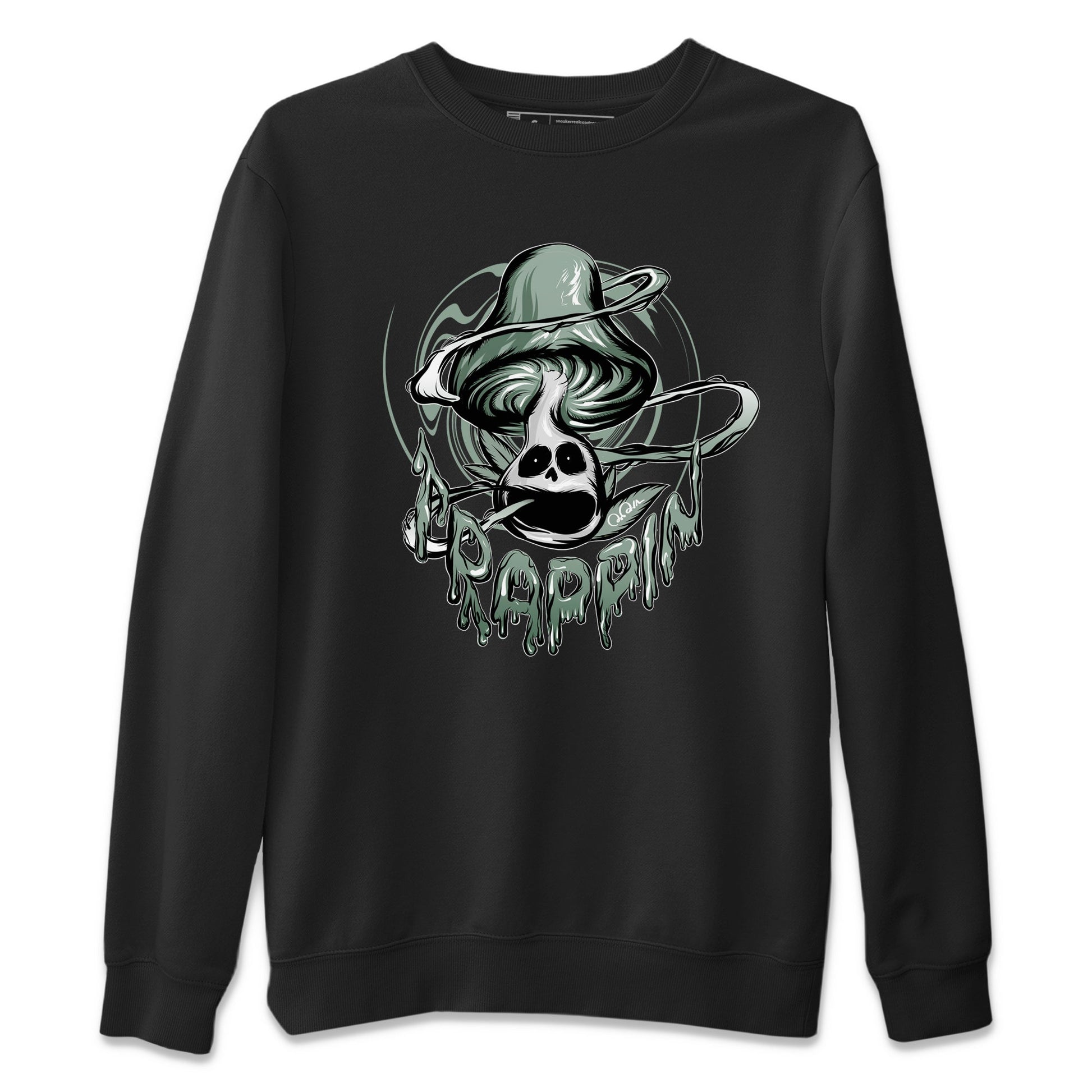 Dunk Mica Green Sneaker Match Tees Trippin Mushroom Sneaker Tees Dunk Low Mica Green Sneaker Release Tees Unisex Shirts Black 2