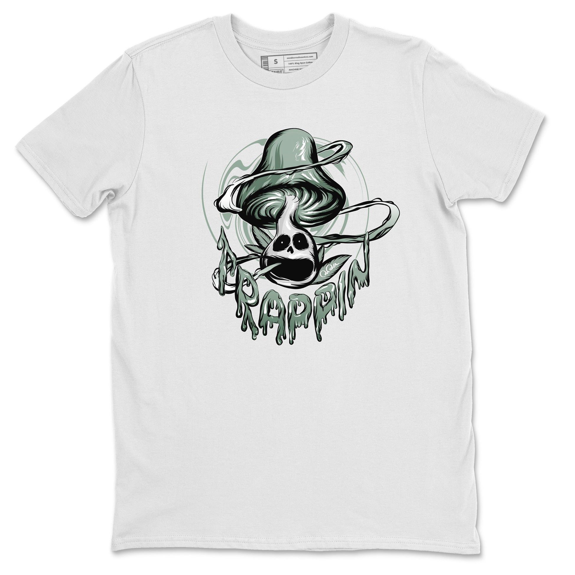 Dunk Mica Green Sneaker Match Tees Trippin Mushroom Sneaker Tees Dunk Low Mica Green Sneaker Release Tees Unisex Shirts White 2