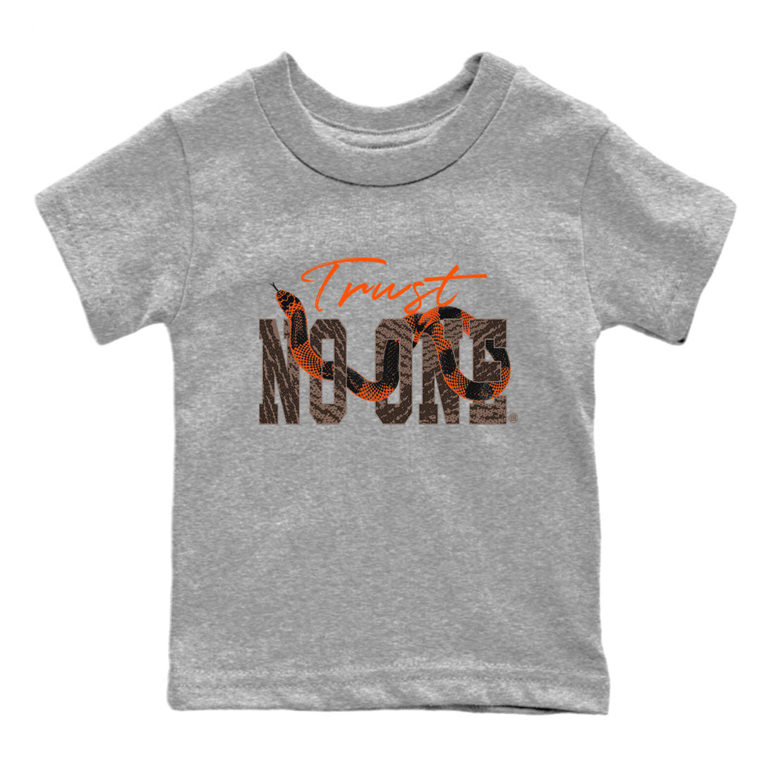 Yeezy Boost 350 Carbon Beluga shirt to match jordans Trust No One sneaker tees Yeezy 350 Carbon Beluga SNRT Sneaker Release Tees Crew Neck T-ShirtBaby Toddler Heather Grey 2 T-Shirt