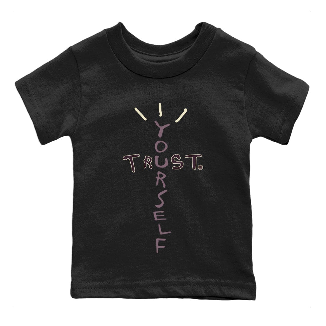 Jordan 4 A Ma Maniere Sneaker Match Tees Trust Yourself Sneaker Tees Jordan 4 A Ma Maniere Sneaker Release Tees Kids Shirts