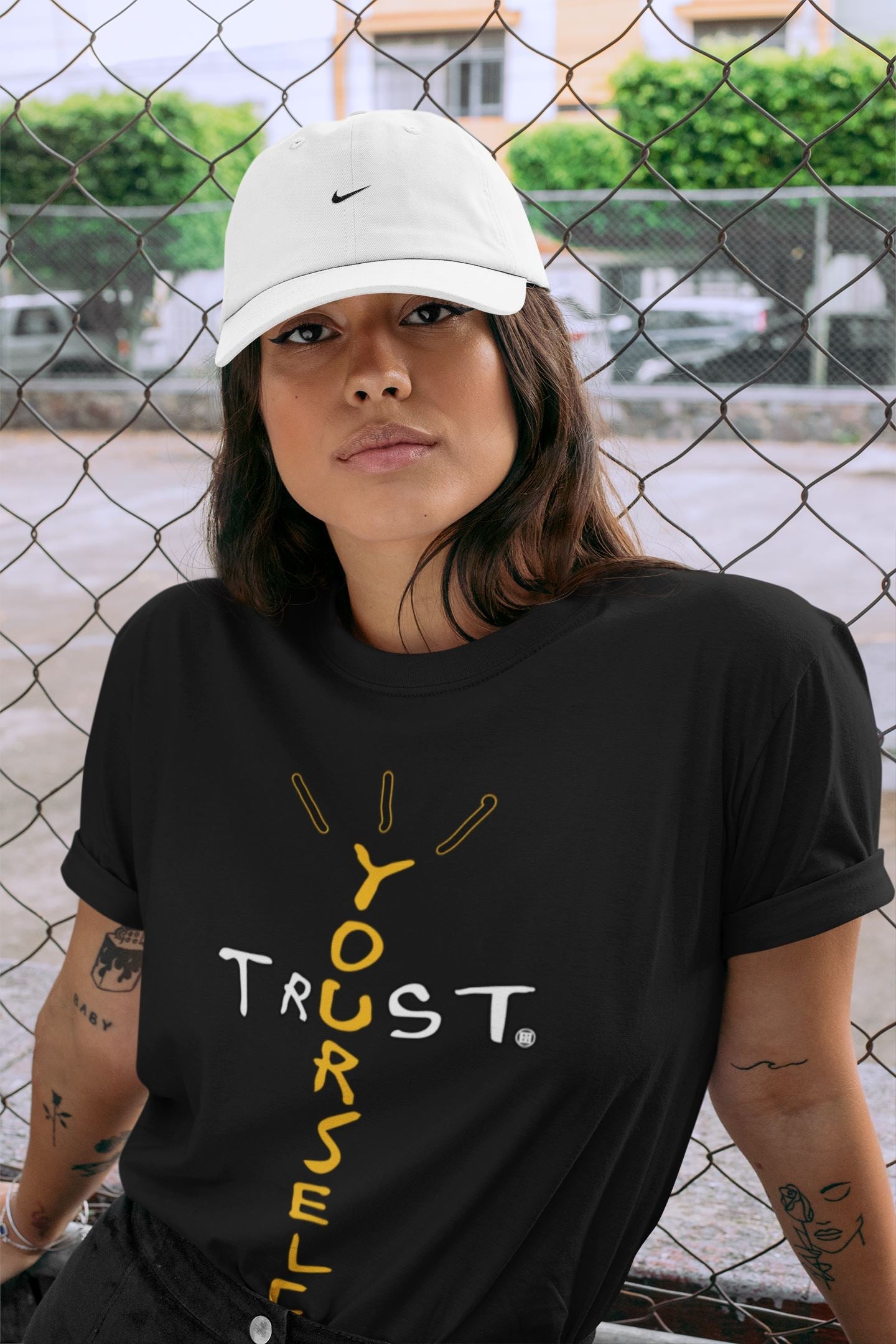Dunk Championship Goldenrod Sneaker Match Tees Trust Yourself Sneaker Tees Dunk Championship Goldenrod Sneaker Release Tees Unisex Shirts