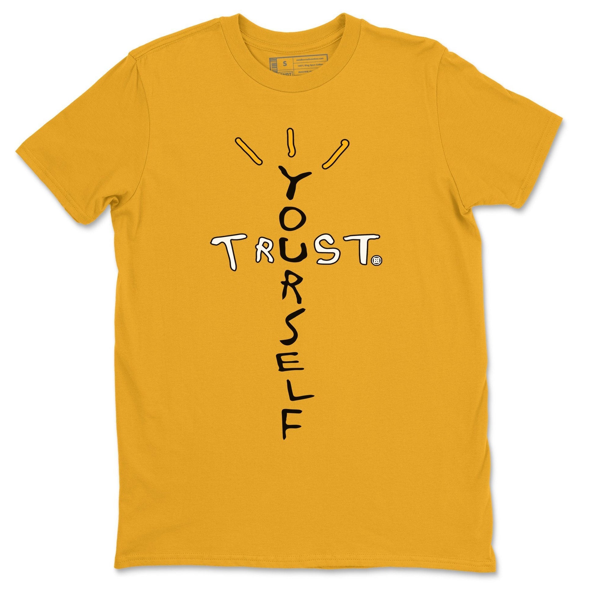 Dunk Championship Goldenrod Sneaker Match Tees Trust Yourself Sneaker Tees Dunk Championship Goldenrod Sneaker Release Tees Unisex Shirts