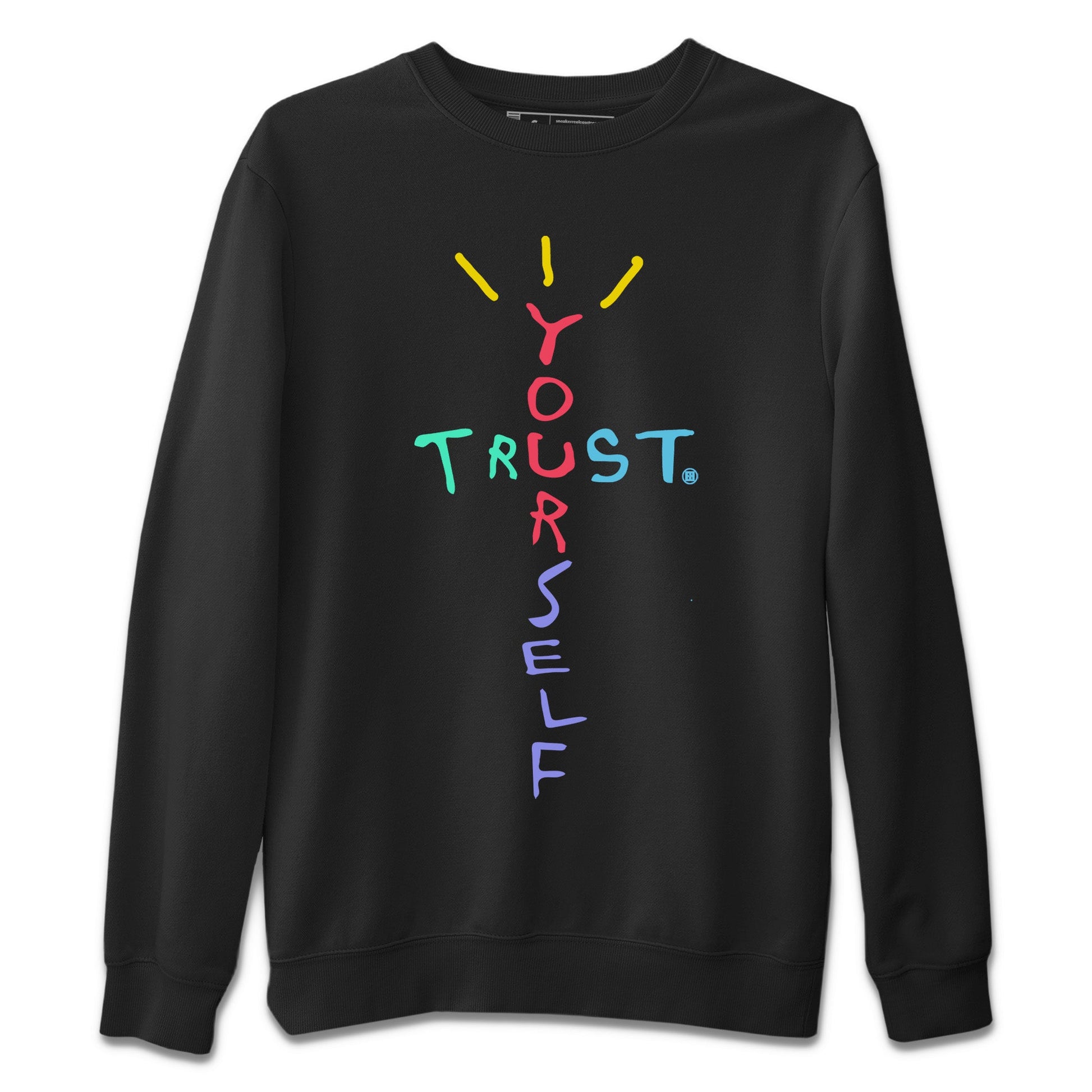 Dunk Easter Candy Sneaker Match Tees Trust Yourself Sneaker Tees Holiday Easter T-Shirt Sneaker Release Tees Unisex Shirts Black 2