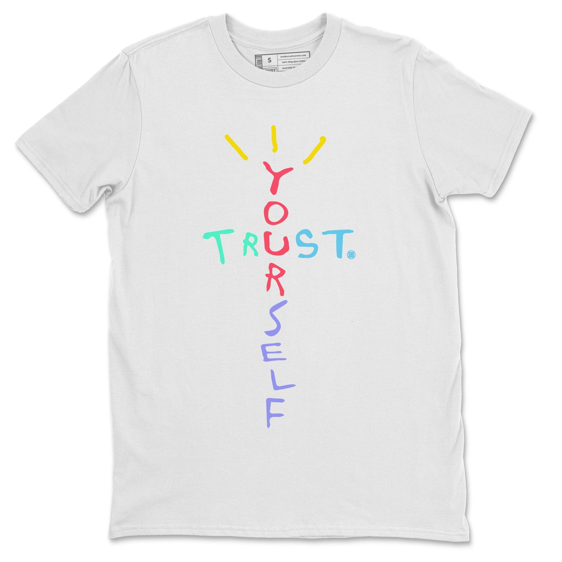 Dunk Easter Candy Sneaker Match Tees Trust Yourself Sneaker Tees Holiday Easter T-Shirt Sneaker Release Tees Unisex Shirts White 2