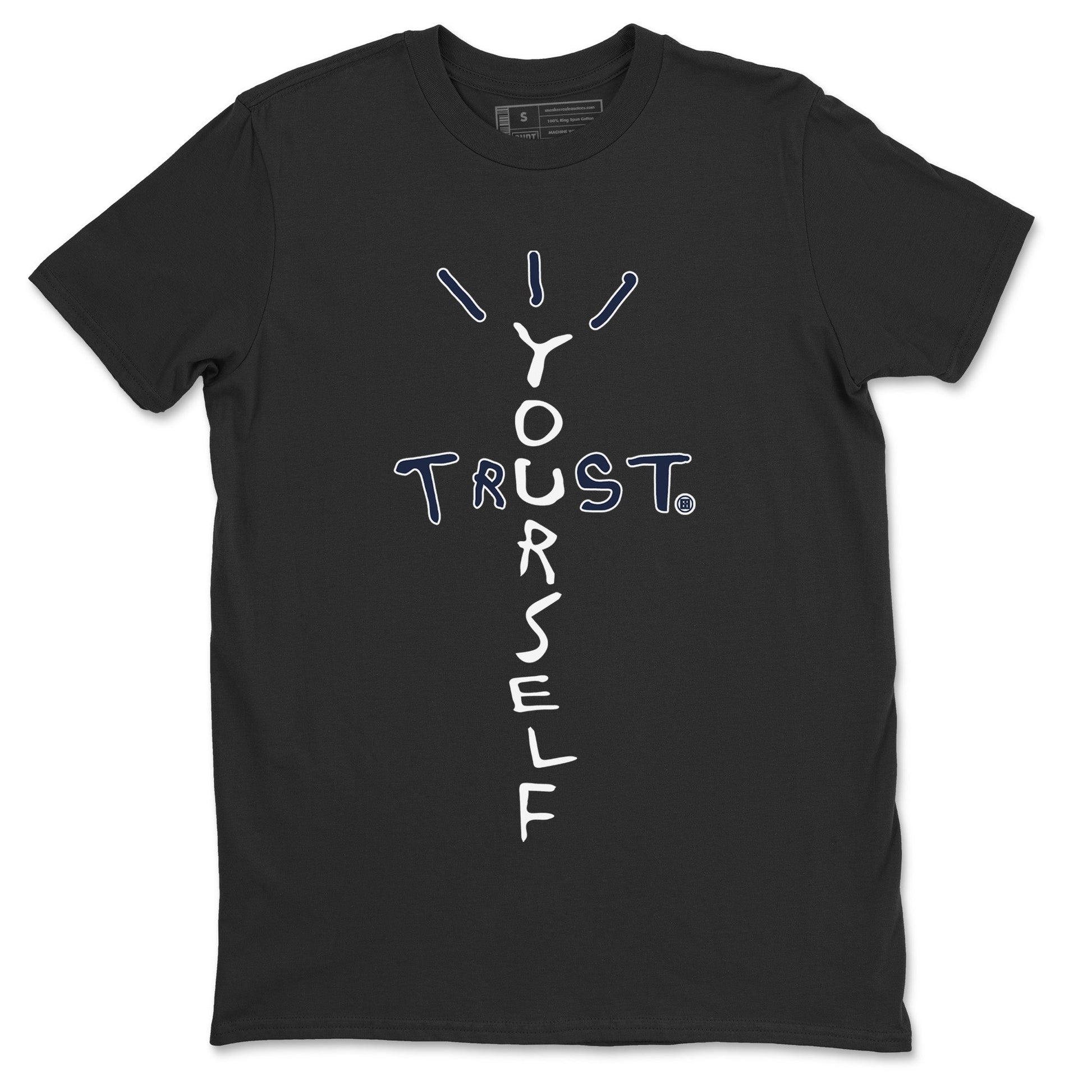 Jordan 11 Midnight Navy Sneaker Match Tees Trust Yourself Sneaker Tees Jordan 11 Midnight Navy Sneaker Release Tees Unisex Shirts