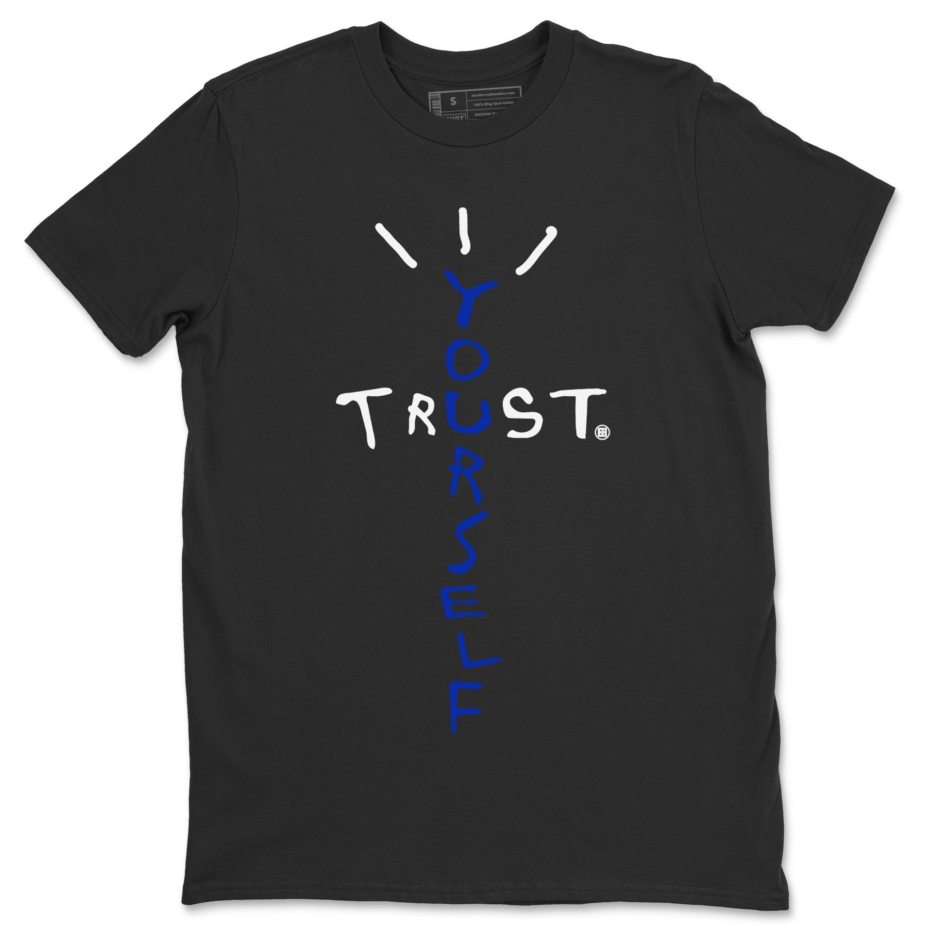 Jordan 12 Hyper Royal Sneaker Match Tees Trust Yourself Sneaker Tees Jordan 12 Hyper Royal Sneaker Release Tees Unisex Shirts