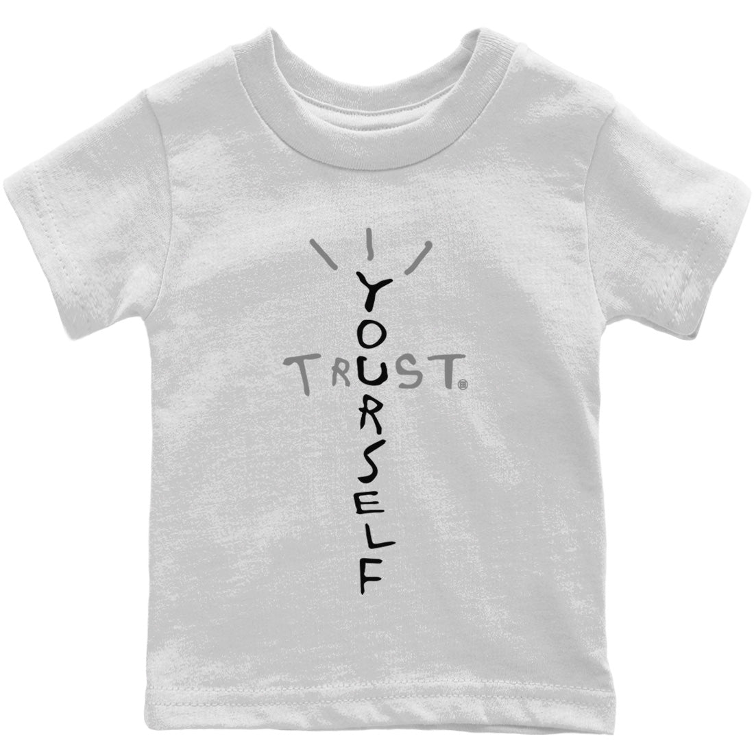 Jordan 4 Black Canvas Sneaker Match Tees Trust Yourself Sneaker Tees Jordan 4 Black Canvas Sneaker Release Tees Kids Shirts