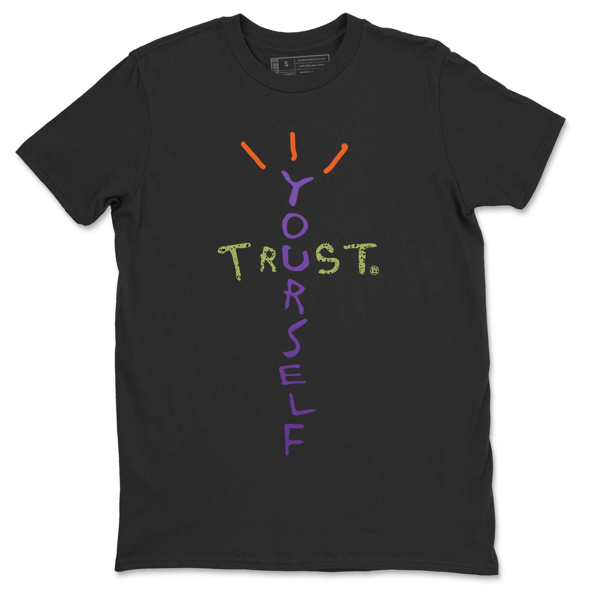 Jordan 4 Canyon Purple Sneaker Match Tees Trust Yourself Sneaker Tees Jordan 4 Canyon Purple Sneaker Release Tees Unisex Shirts