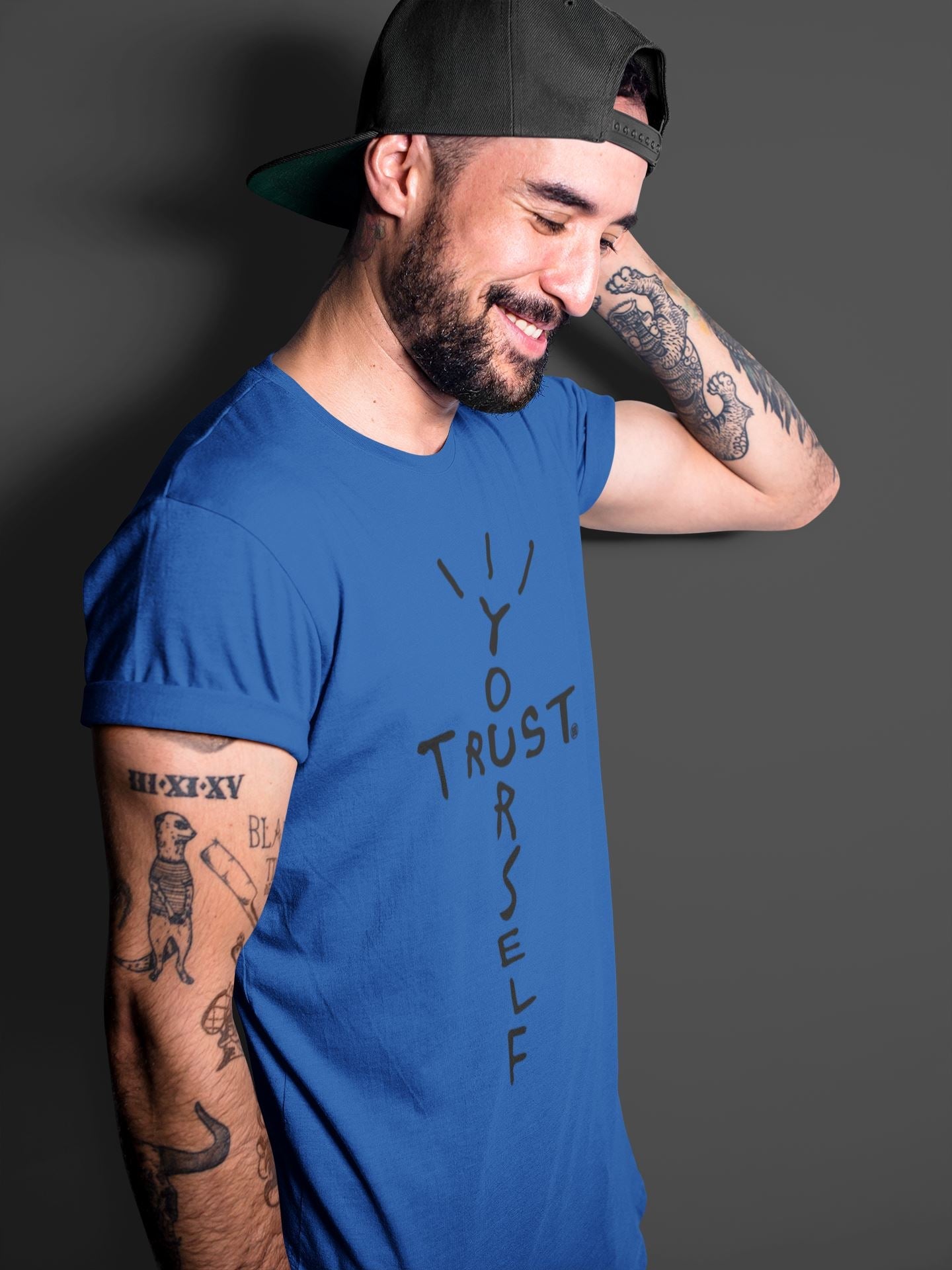 Yeezy 350 Dazzling Blue Sneaker Match Tees Trust Yourself Sneaker Tees Yeezy 350 Dazzling Blue Sneaker Release Tees Unisex Shirts