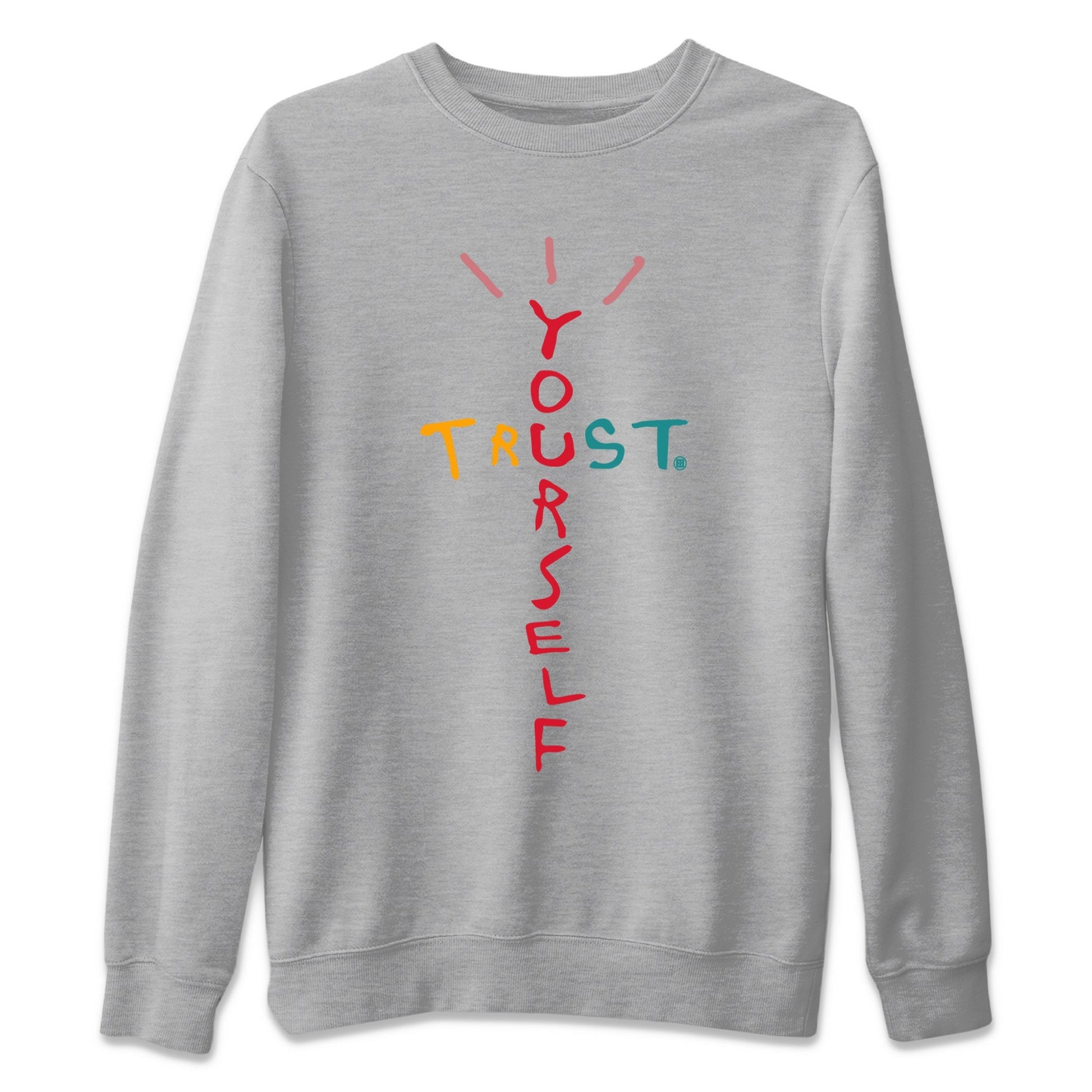 Yeezy 700 Hi-Res Red Sneaker Match Tees Trust Yourself Sneaker Tees Yeezy 700 Hi-Res Red Sneaker Release Tees Unisex Shirts