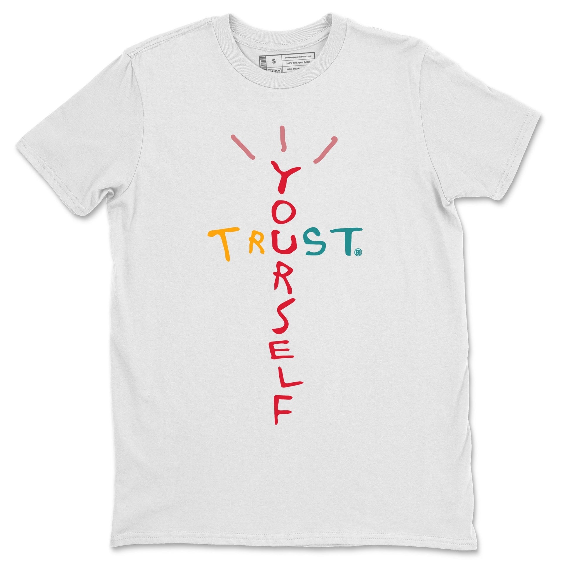Yeezy 700 Hi-Res Red Sneaker Match Tees Trust Yourself Sneaker Tees Yeezy 700 Hi-Res Red Sneaker Release Tees Unisex Shirts