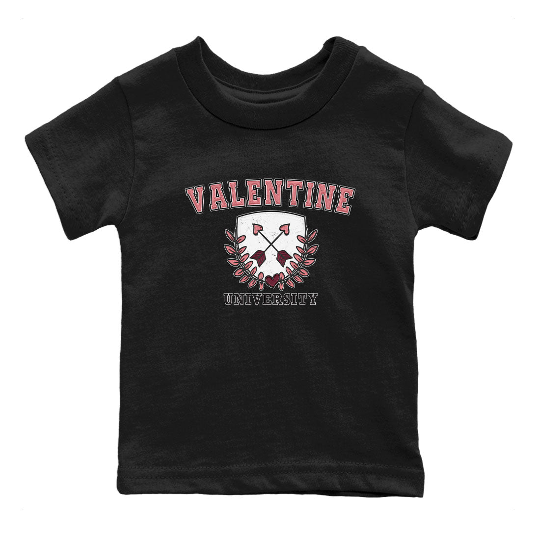 Dunk Valentine's Day shirt to match jordans University sneaker tees Dunks Valentine's Day SNRT sneaker release tees baby toddler Black 2 cotton Shirt