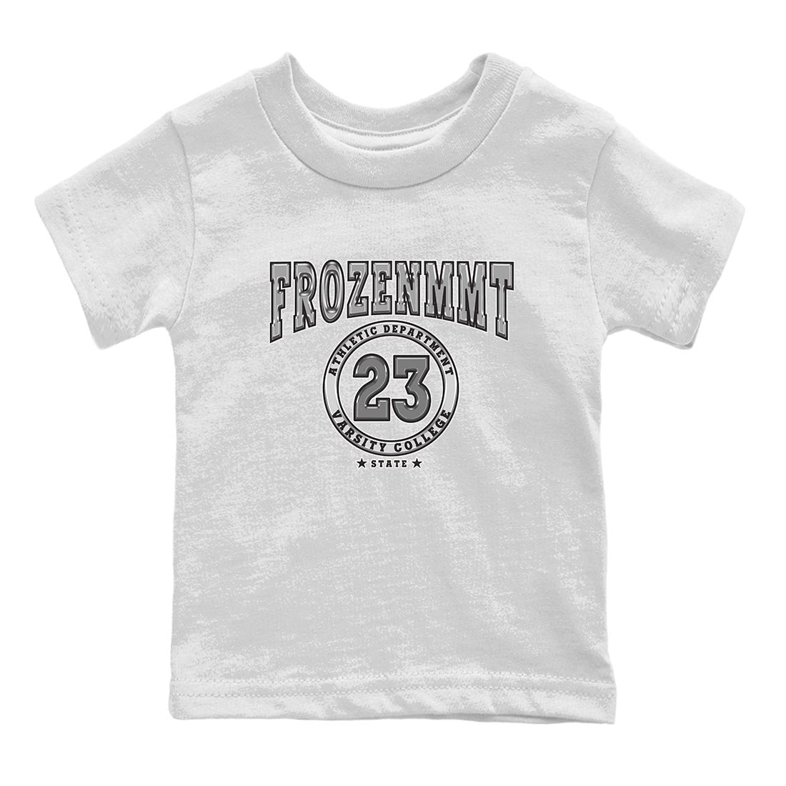 AJ4 Frozen Moments shirt to match jordans Varsity sneaker tees Crew Neck AJ4 Frozen Moments SNRT Sneaker Release Tees Baby Toddler White 2 T-Shirt