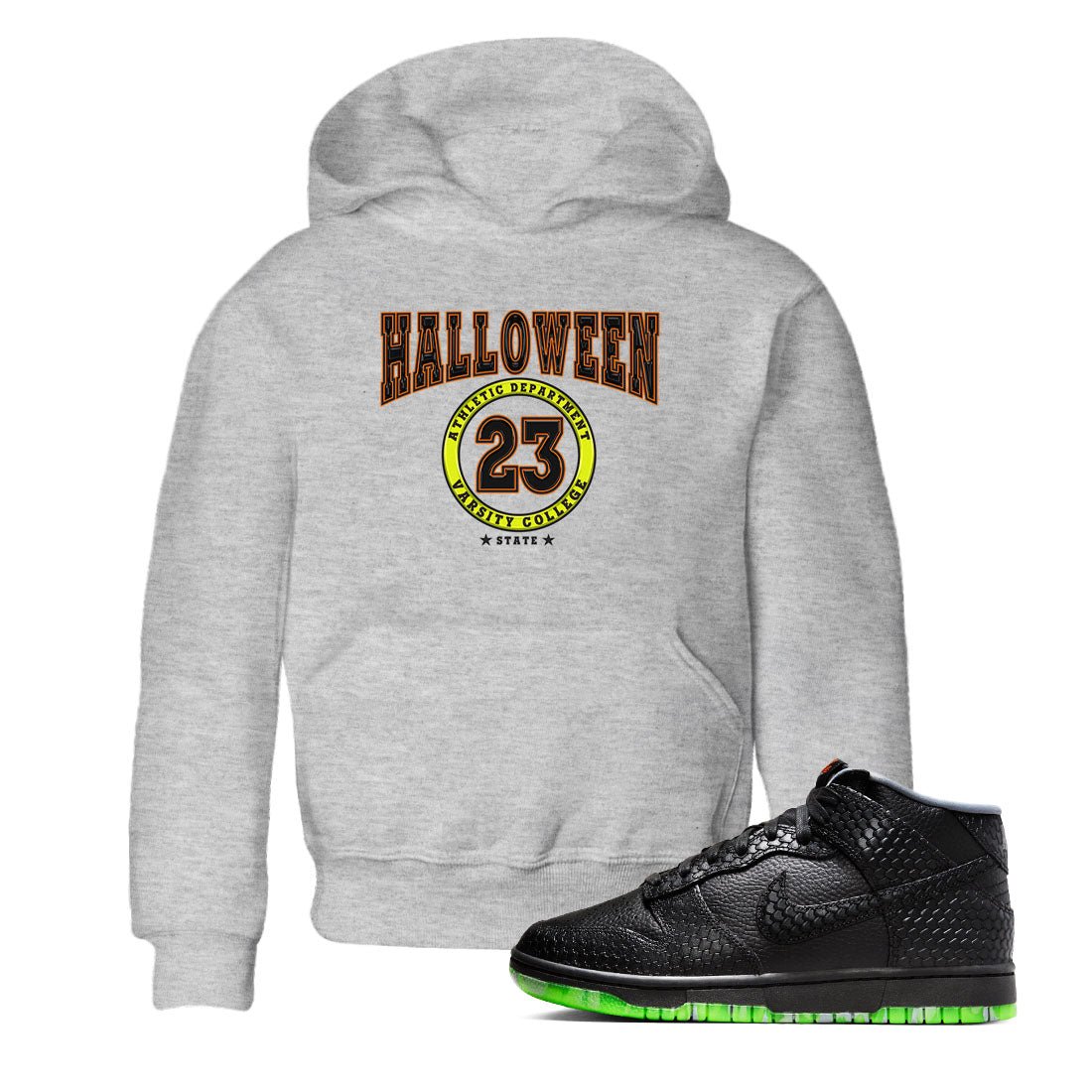 Nike Dunk Mid Premium shirt to match jordans Varsity sneaker tees Nike Dunk Mid Halloween SNRT Sneaker Tees Sneaker Matching Clothing Brand Baby Toddler Heather Grey 1 T-Shirt
