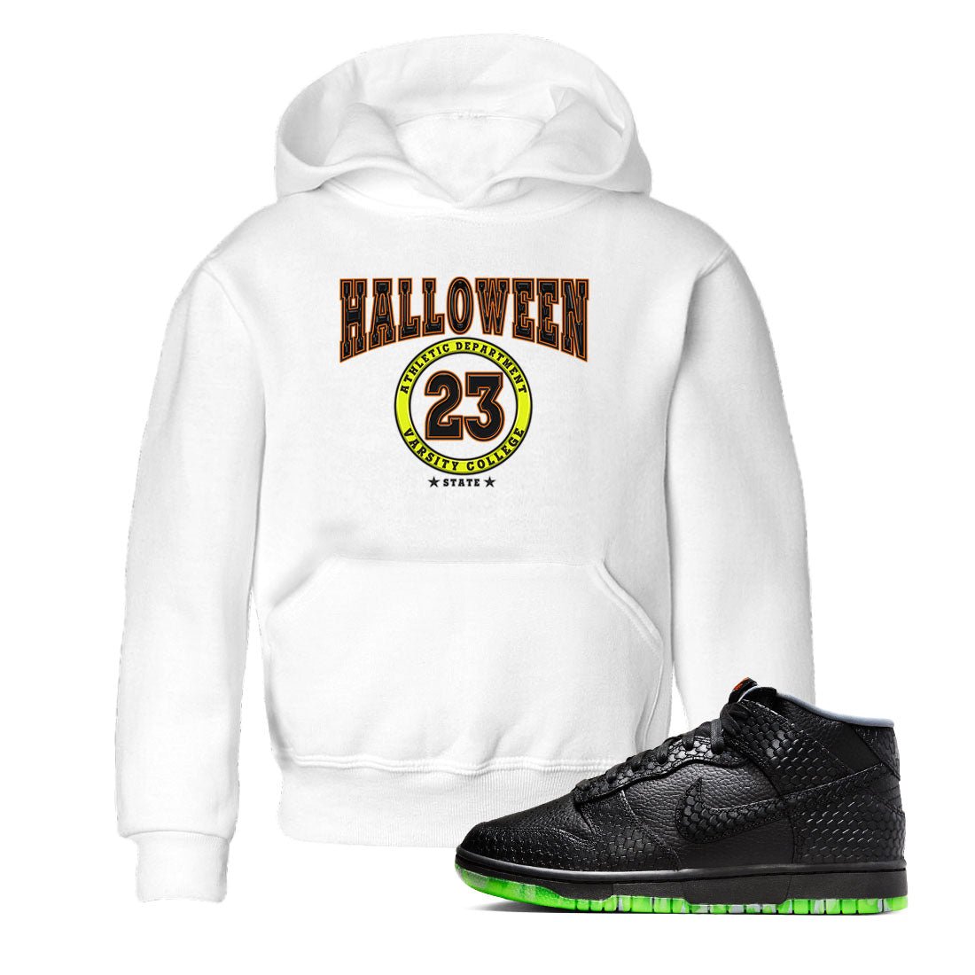 Nike Dunk Mid Premium shirt to match jordans Varsity sneaker tees Nike Dunk Mid Halloween SNRT Sneaker Tees Sneaker Matching Clothing Brand Baby Toddler White 1 T-Shirt