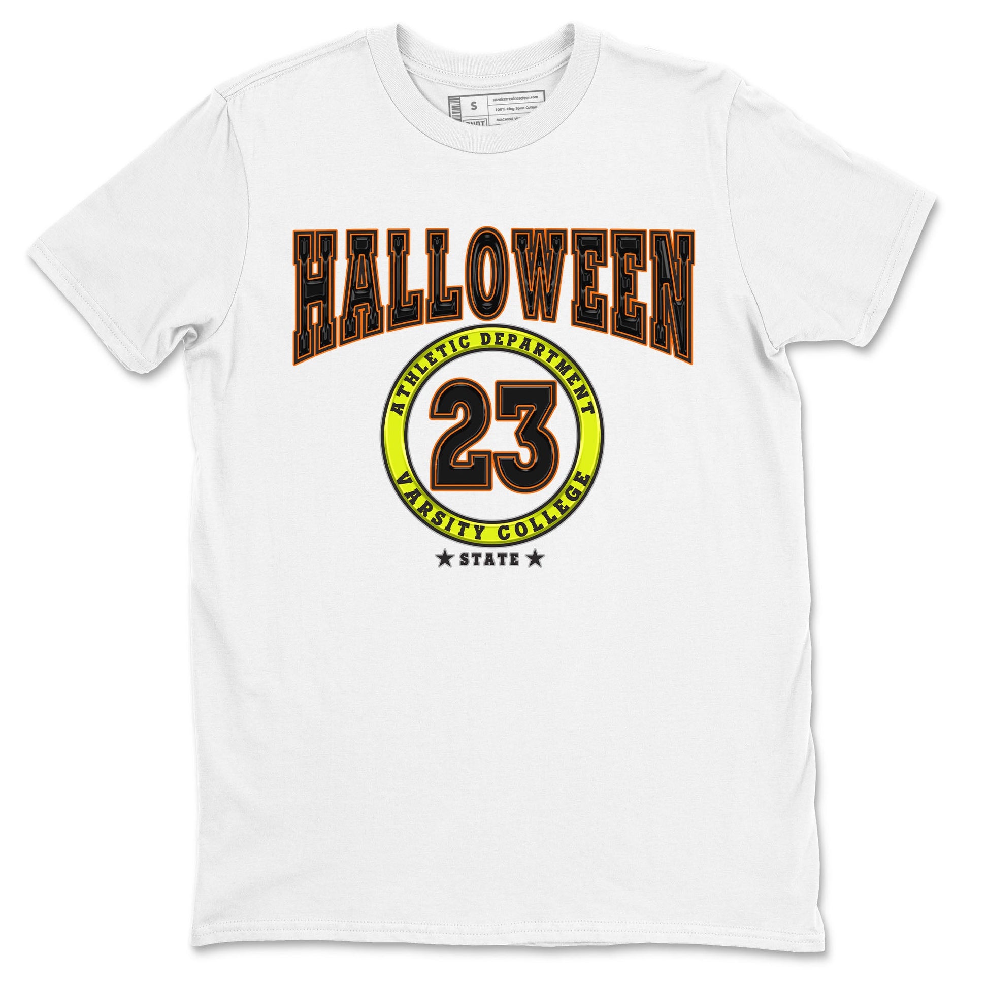 Nike Dunk Mid Premium shirt to match jordans Varsity sneaker tees Nike Dunk Mid Halloween SNRT Sneaker Tees Sneaker Matching Clothing Brand Unisex Sneaker Tee White 2 T-Shirt