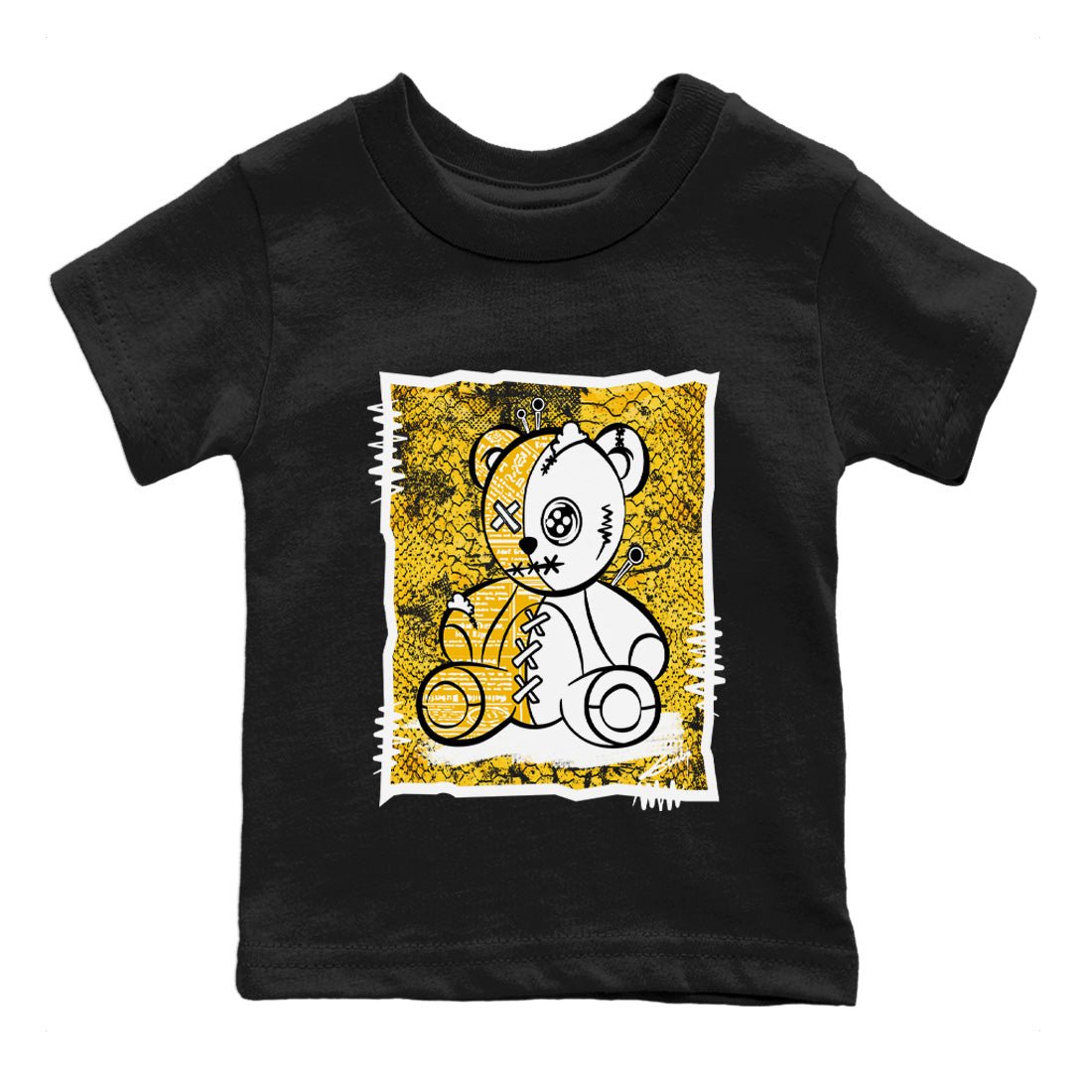 Jordan 11 Yellow Python Sneaker Match Tees Vintage Bear Sneaker Tees Jordan 11 Yellow Python Sneaker Release Tees Kids Shirts