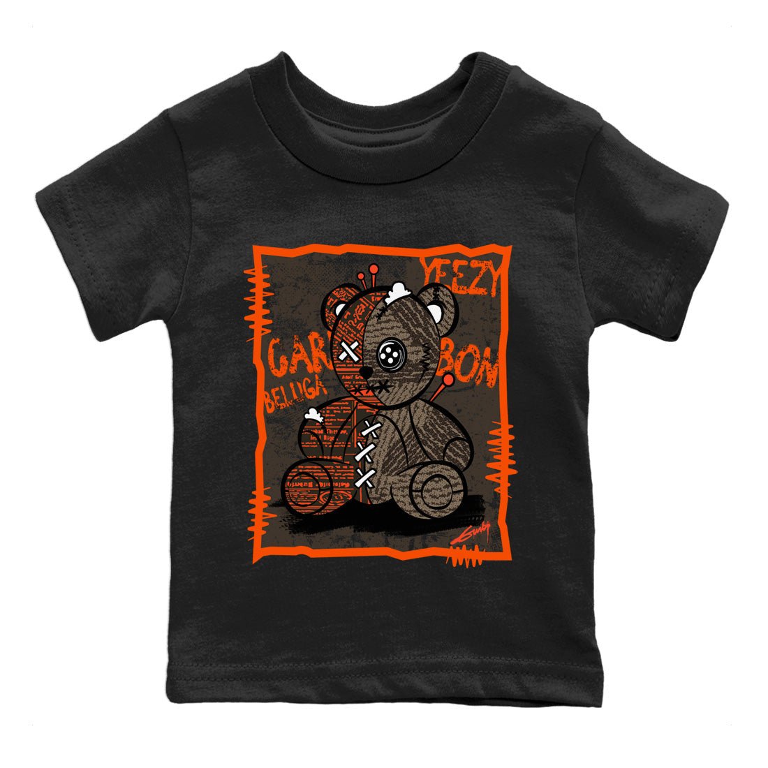 Yeezy 350 Carbon Beluga Sneaker Match Tees Vintage Bear Sneaker Tees Yeezy 350 Carbon Beluga Sneaker Release Tees Kids Shirts
