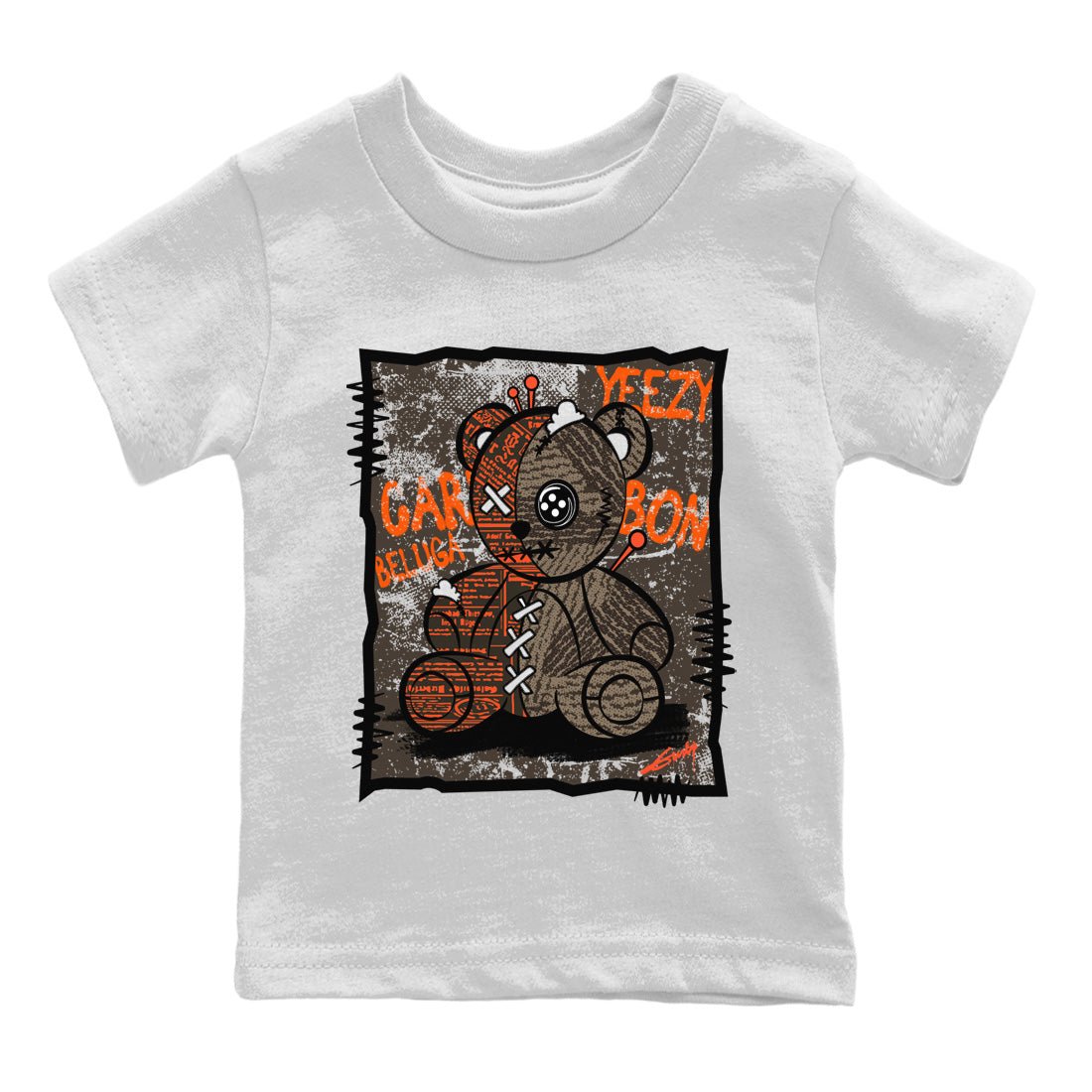 Yeezy 350 Carbon Beluga Sneaker Match Tees Vintage Bear Sneaker Tees Yeezy 350 Carbon Beluga Sneaker Release Tees Kids Shirts