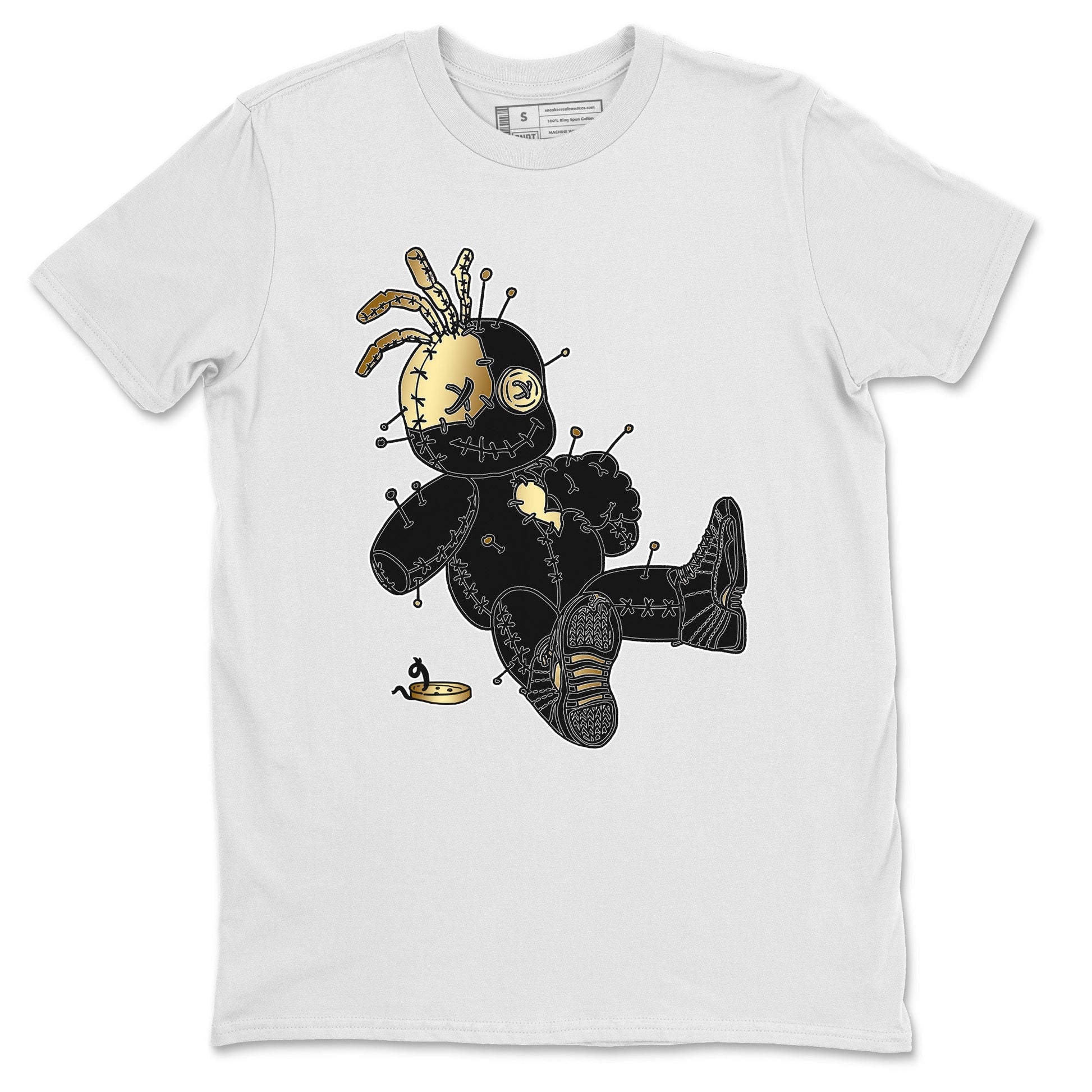 Jordan 12 Black Taxi unique Halloween sneaker tee Voodoo Doll Sneaker Tees Jordan 12 Black Taxi Sneaker Release Tees Unisex Shirts
