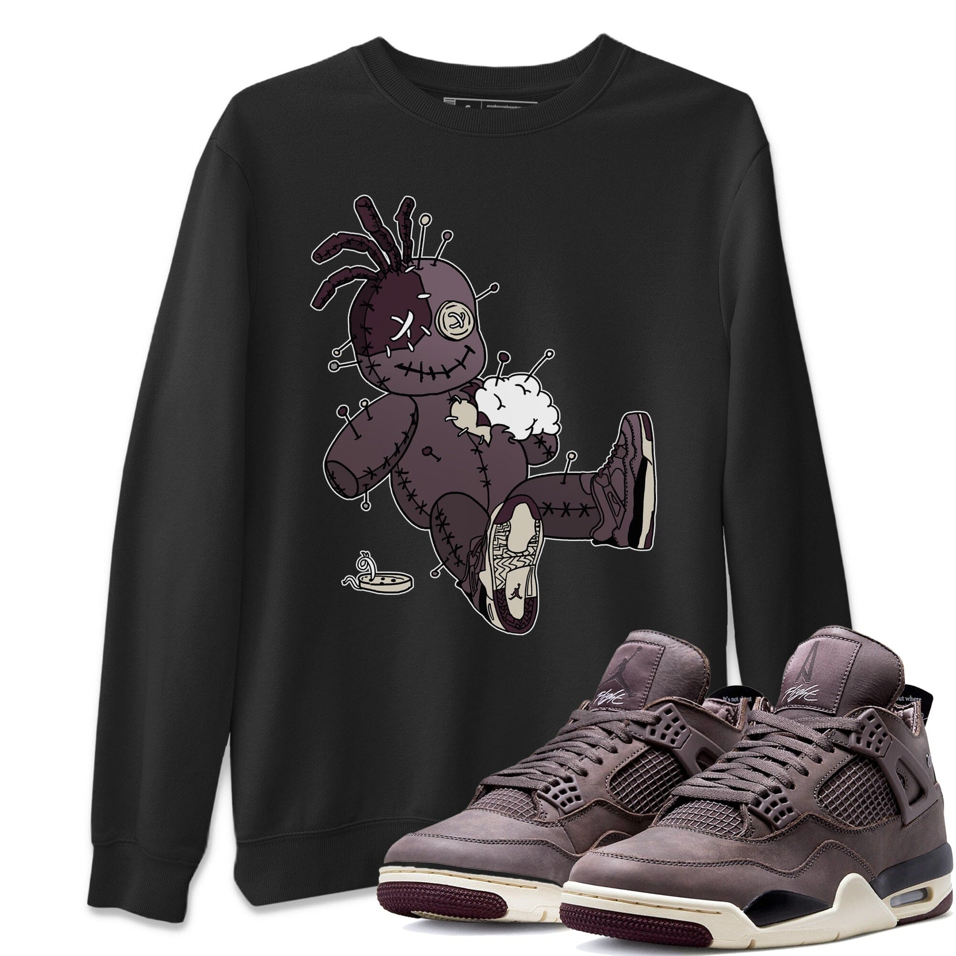Jordan 4 A Ma Maniere unique Halloween sneaker tee Voodoo Doll Sneaker Tees Jordan 4 A Ma Maniere Sneaker Release Tees Unisex Shirts
