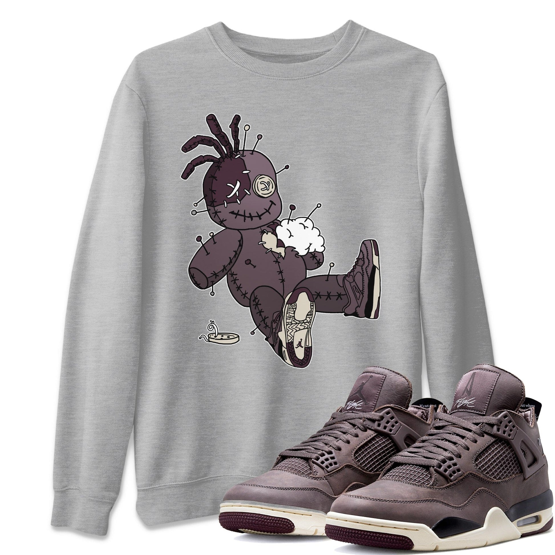Jordan 4 A Ma Maniere unique Halloween sneaker tee Voodoo Doll Sneaker Tees Jordan 4 A Ma Maniere Sneaker Release Tees Unisex Shirts
