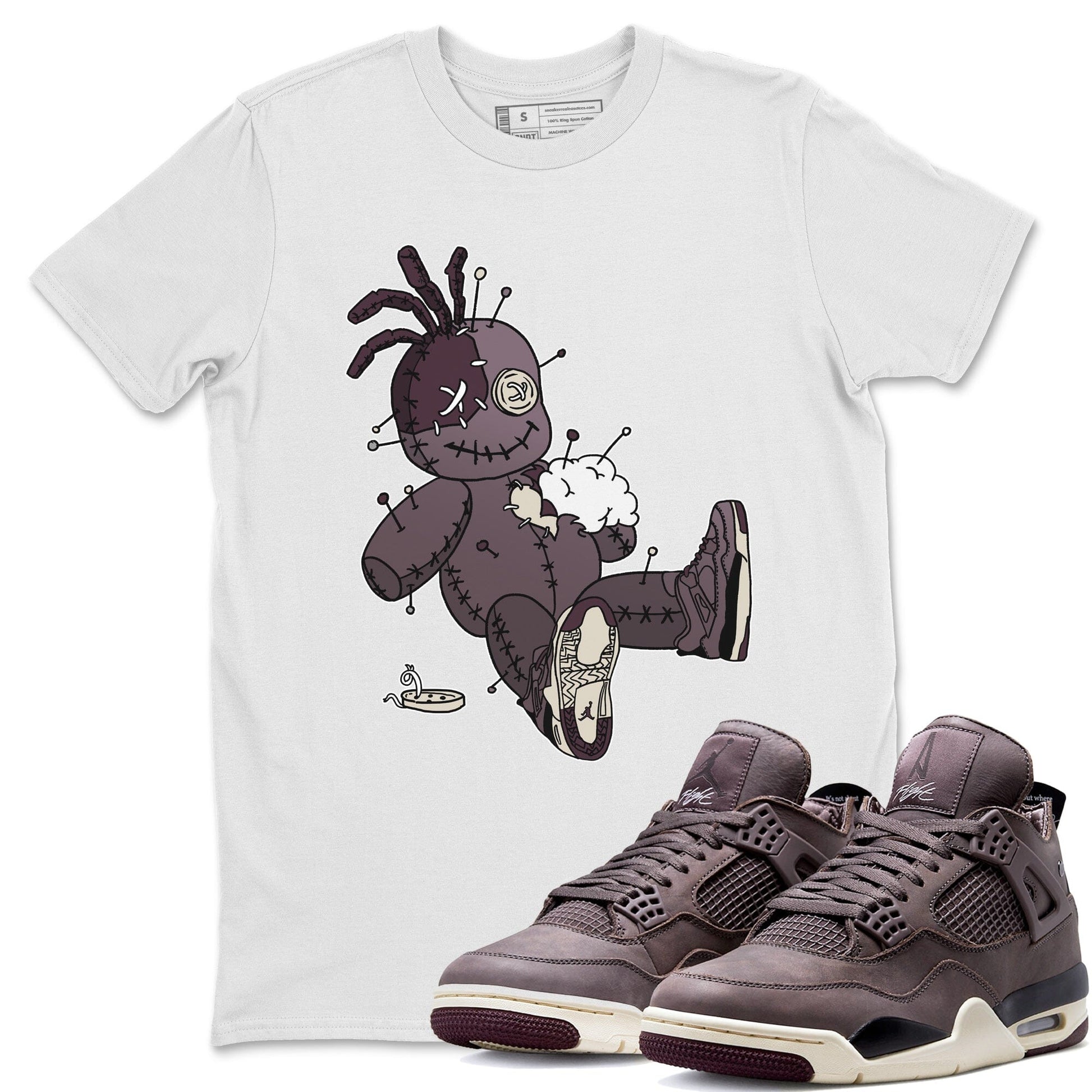 Jordan 4 A Ma Maniere unique Halloween sneaker tee Voodoo Doll Sneaker Tees Jordan 4 A Ma Maniere Sneaker Release Tees Unisex Shirts