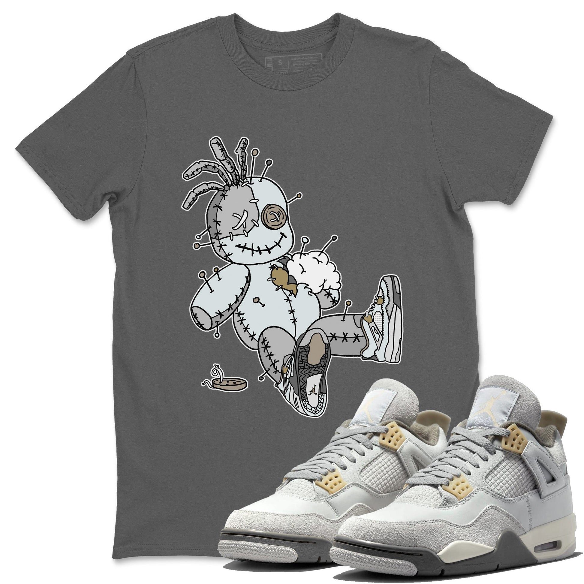Jordan 4 Craft unique Halloween sneaker tee Voodoo Doll Sneaker Tees Jordan 4 Craft Sneaker Release Tees Unisex Shirts