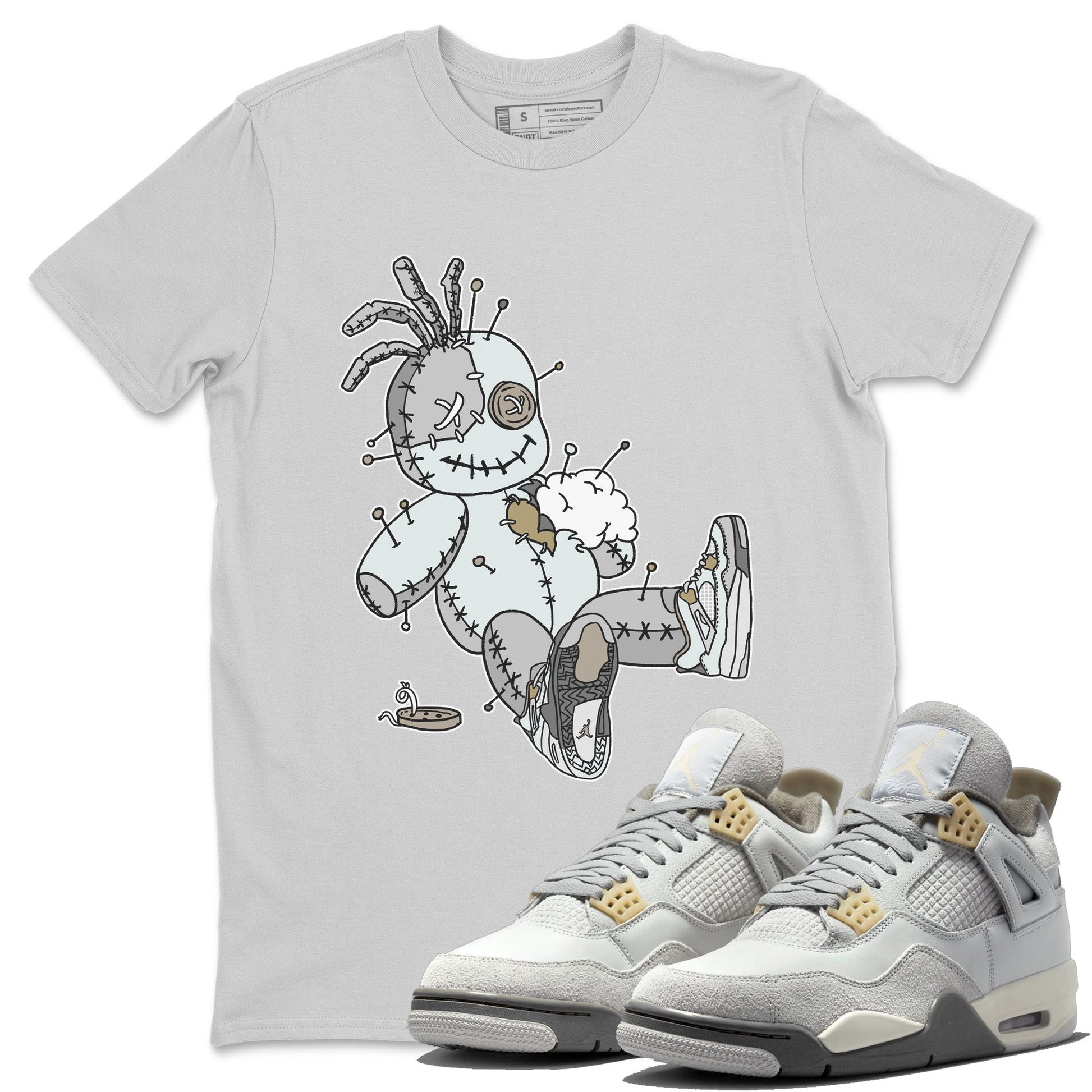 Jordan 4 Craft unique Halloween sneaker tee Voodoo Doll Sneaker Tees Jordan 4 Craft Sneaker Release Tees Unisex Shirts