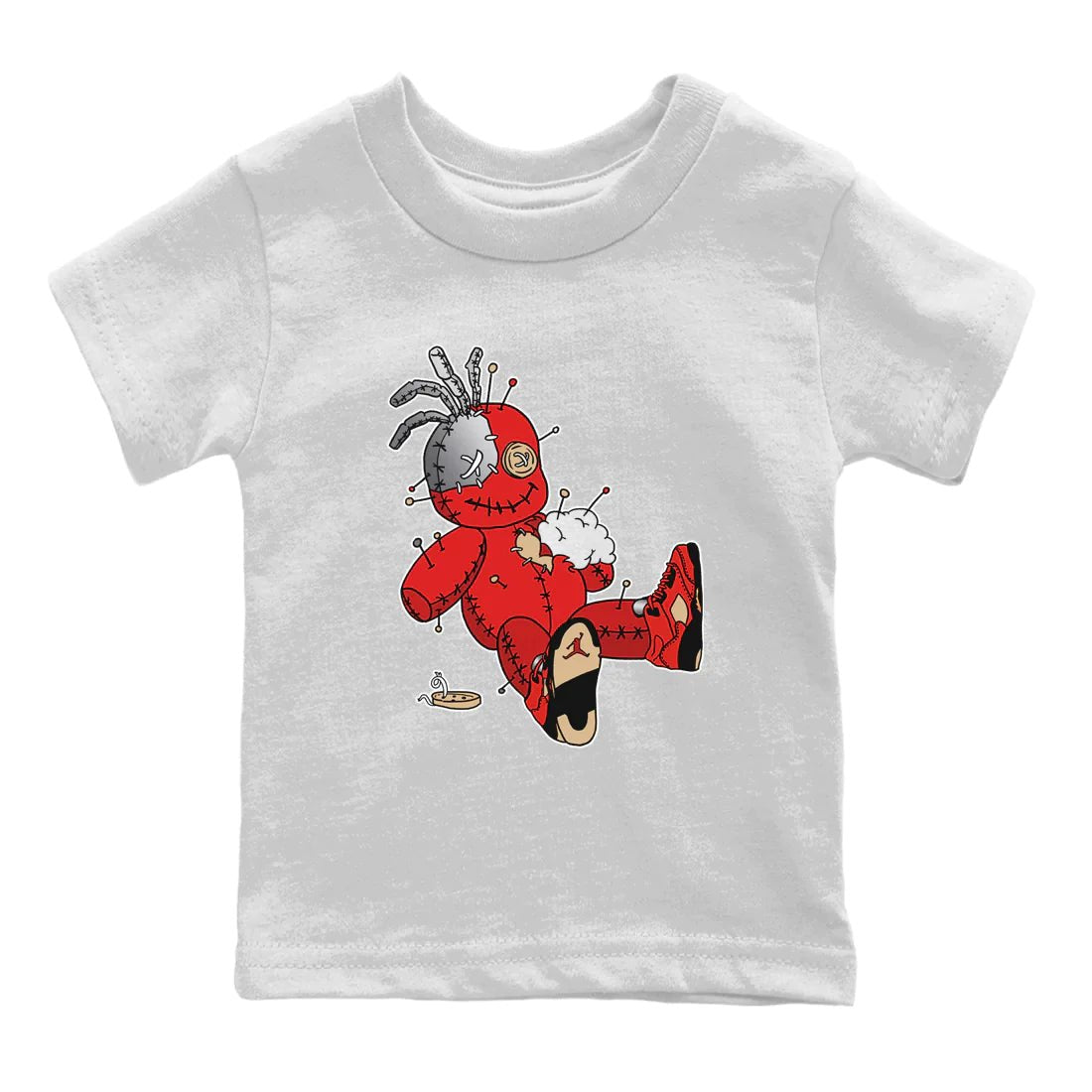 Jordan 5 Mars For Her unique Halloween sneaker tee Voodoo Doll Sneaker Tees Jordan 5 Mars For Her Sneaker Release Tees Kids Shirts