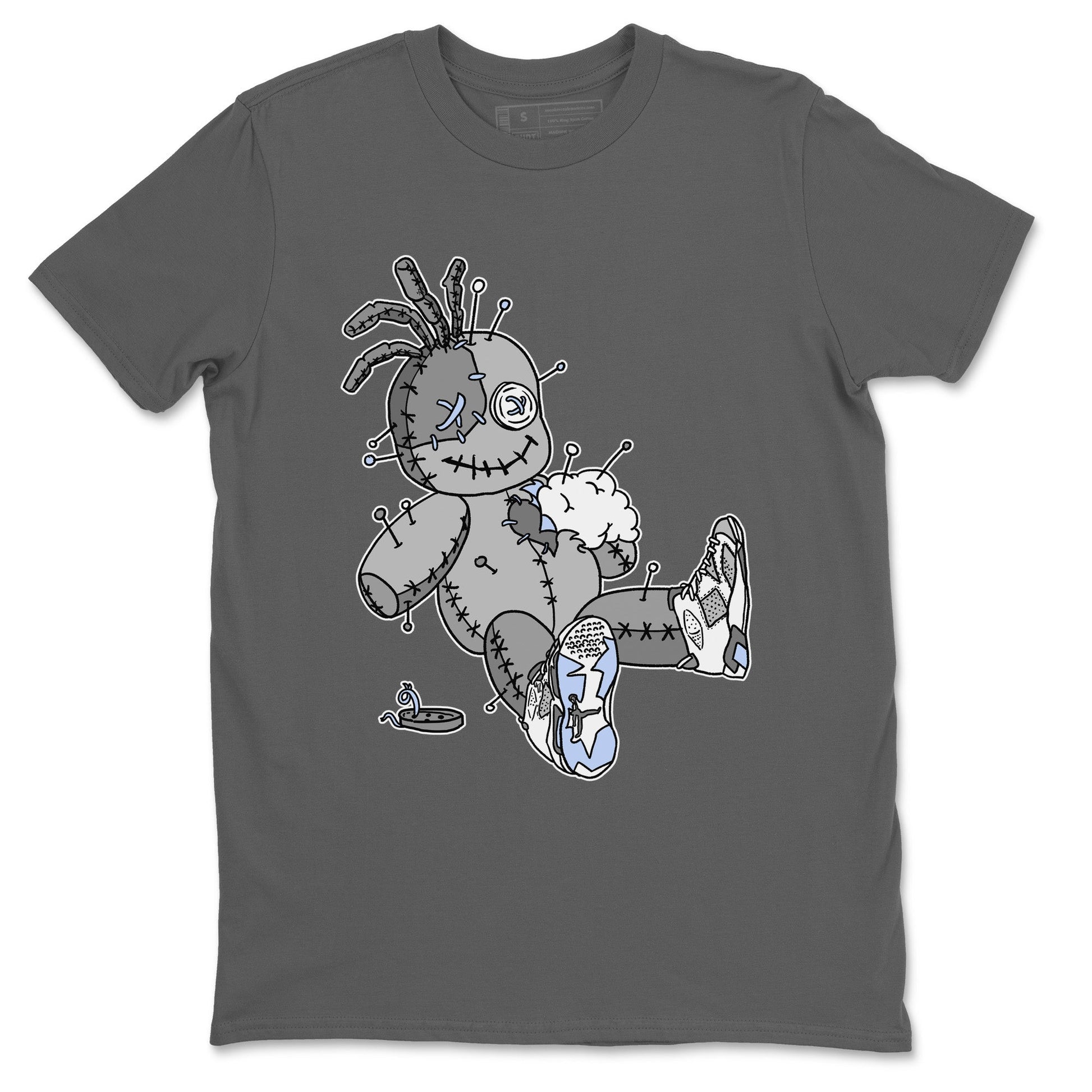 Jordan 6 Cool Grey unique Halloween sneaker tee Voodoo Doll Sneaker Tees Jordan 6 Cool Grey Sneaker Release Tees Unisex Shirts