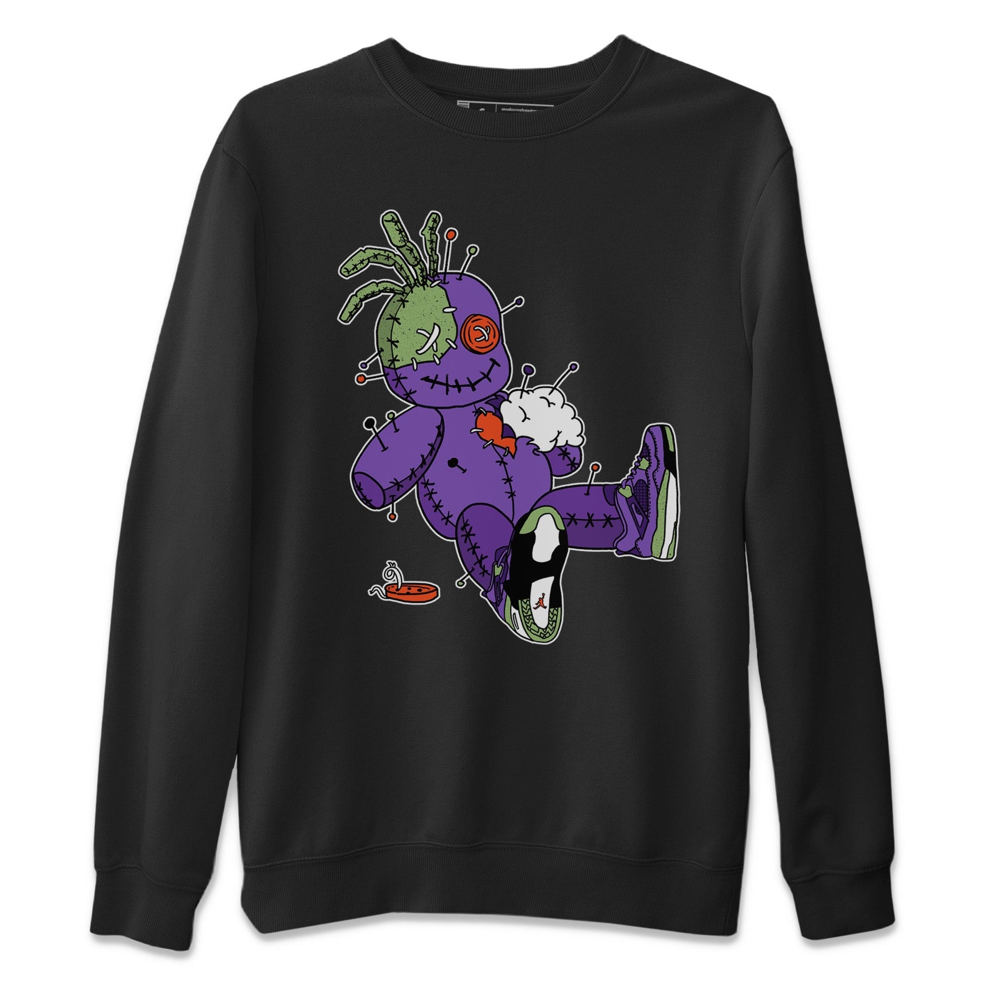 Jordan 4 Canyon Purple unique Halloween sneaker tee Voodoo Doll Sneaker Tees Jordan 4 Canyon Purple Sneaker Release Tees Unisex Shirts