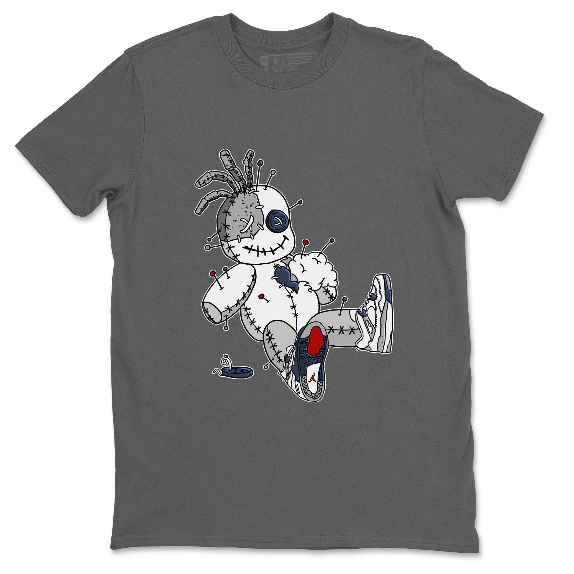 Jordan 4 Midnight Navy unique Halloween sneaker tee Voodoo Doll Sneaker Tees Jordan 4 Midnight Navy Sneaker Release Tees Unisex Shirts
