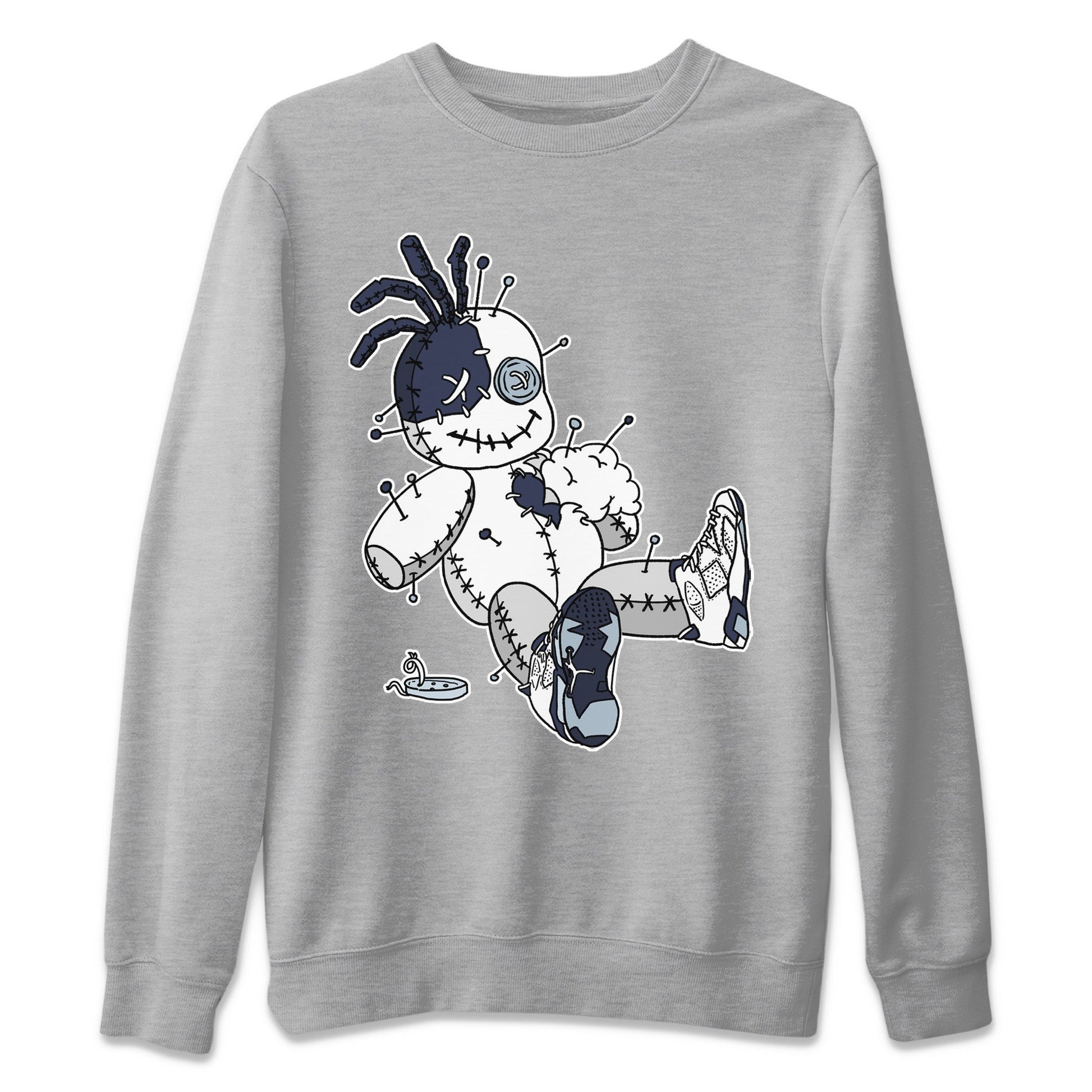 Jordan 6 Midnight Navy unique Halloween sneaker tee Voodoo Doll Sneaker Tees Jordan 6 Midnight Navy Sneaker Release Tees Unisex Shirts