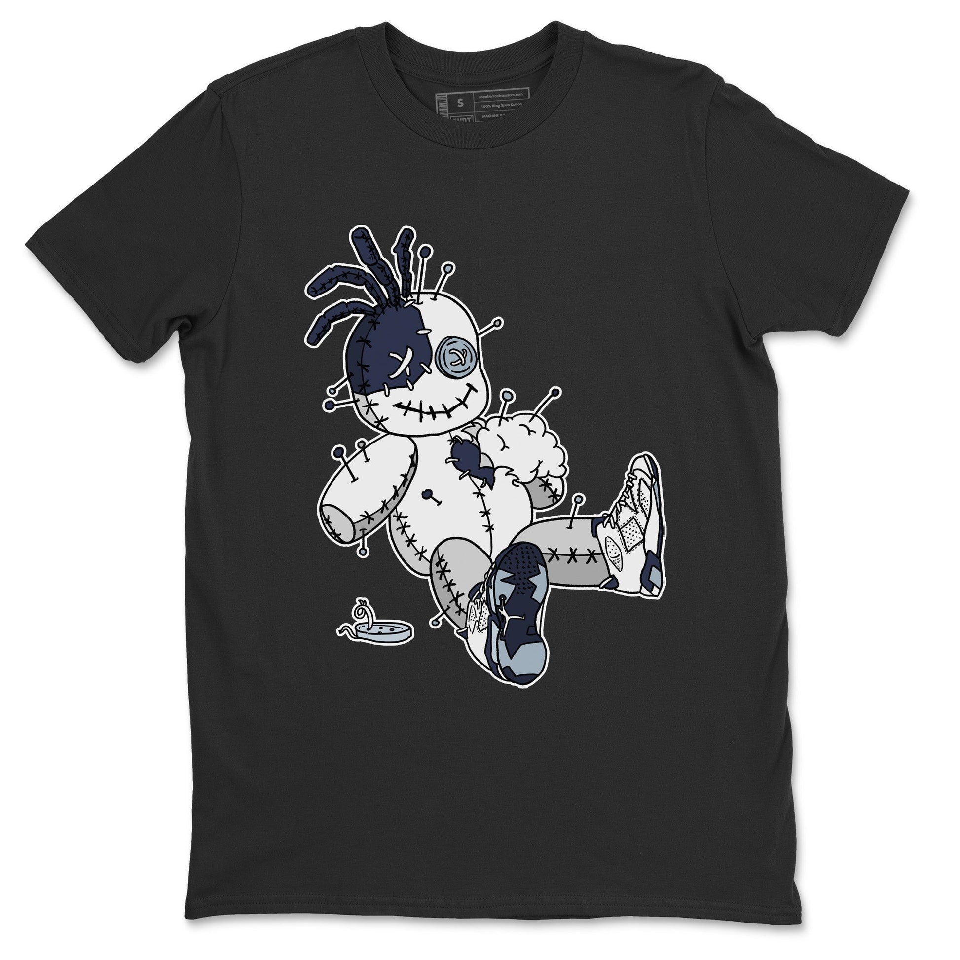 Jordan 6 Midnight Navy unique Halloween sneaker tee Voodoo Doll Sneaker Tees Jordan 6 Midnight Navy Sneaker Release Tees Unisex Shirts