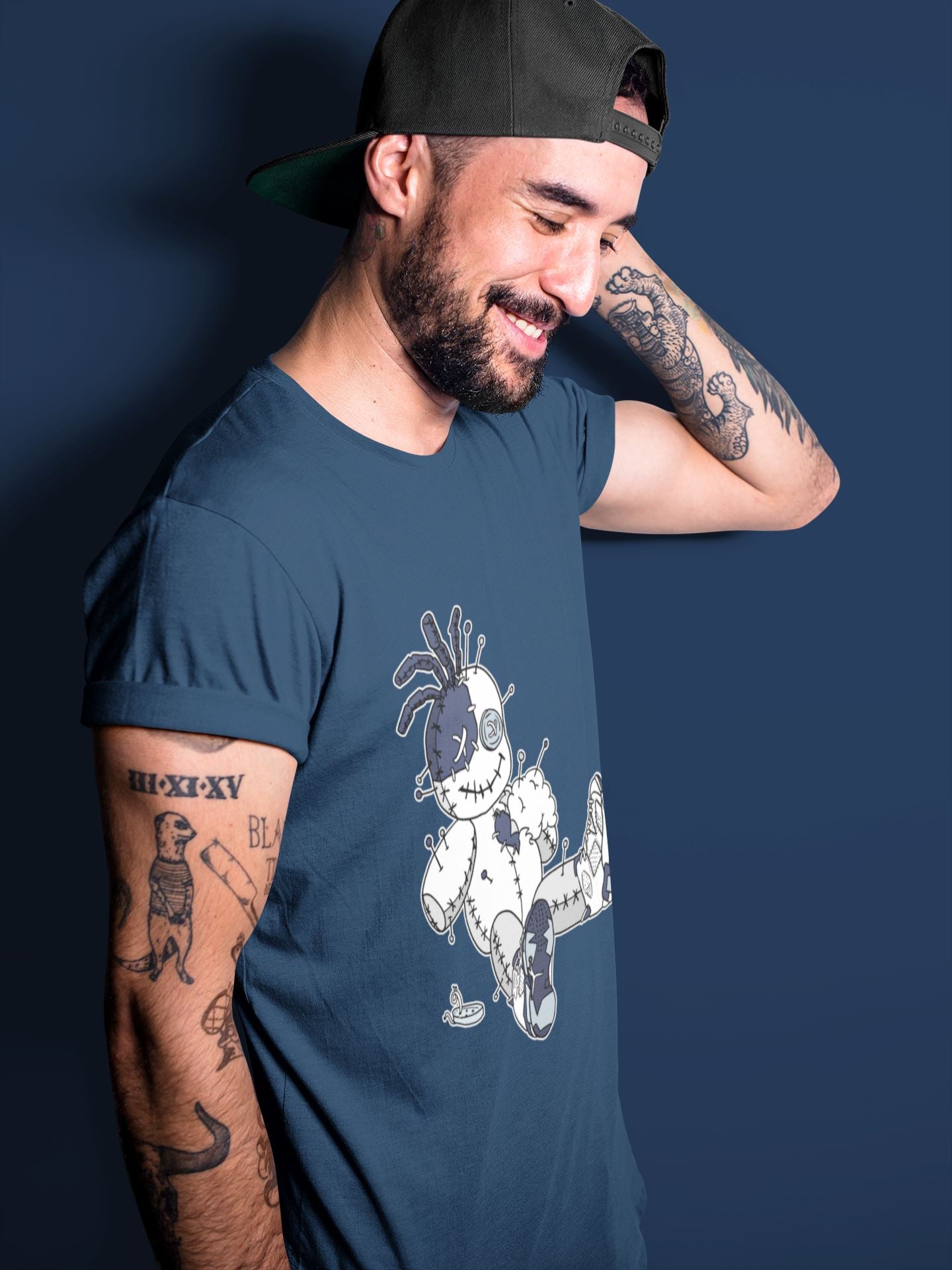 Jordan 6 Midnight Navy unique Halloween sneaker tee Voodoo Doll Sneaker Tees Jordan 6 Midnight Navy Sneaker Release Tees Unisex Shirts