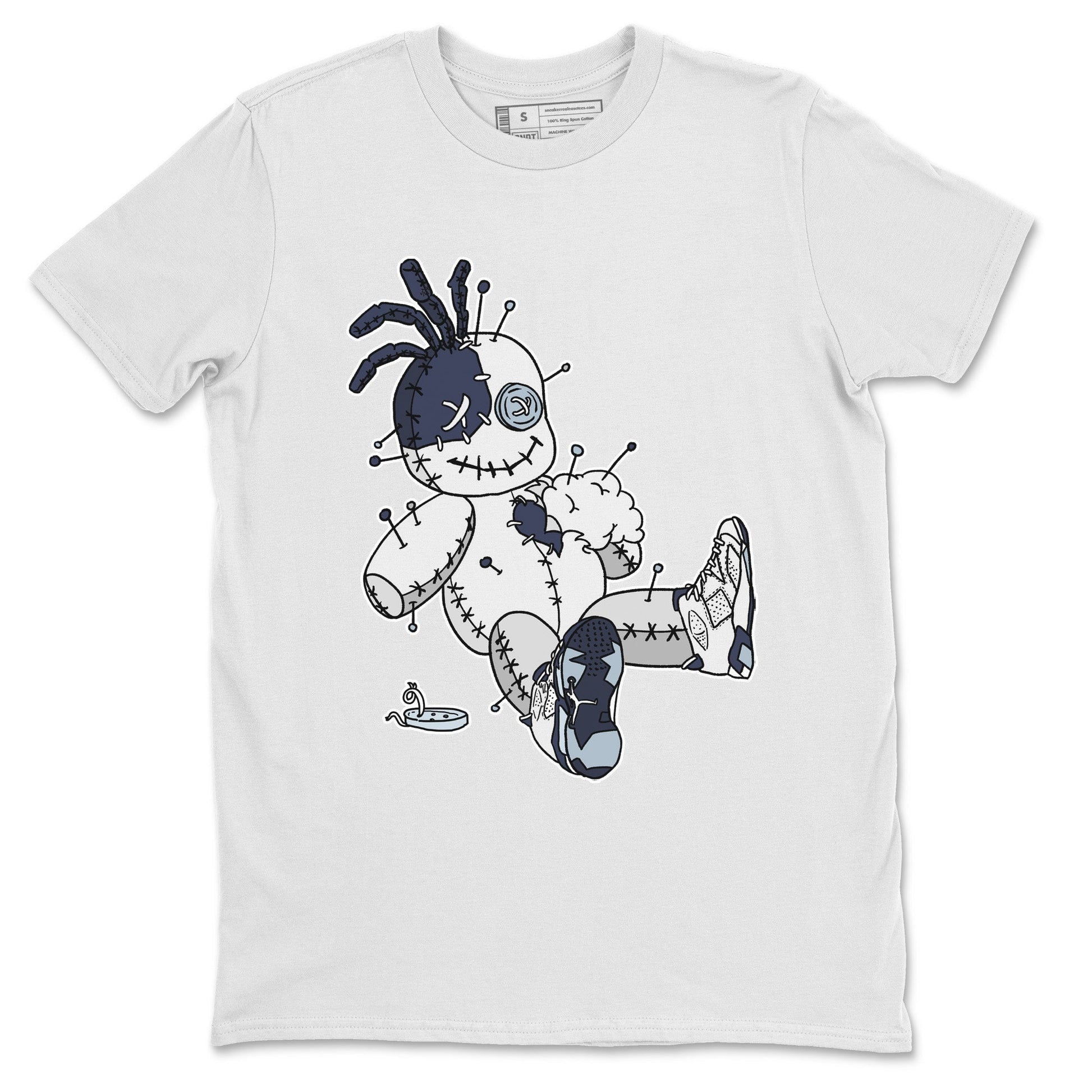 Jordan 6 Midnight Navy unique Halloween sneaker tee Voodoo Doll Sneaker Tees Jordan 6 Midnight Navy Sneaker Release Tees Unisex Shirts