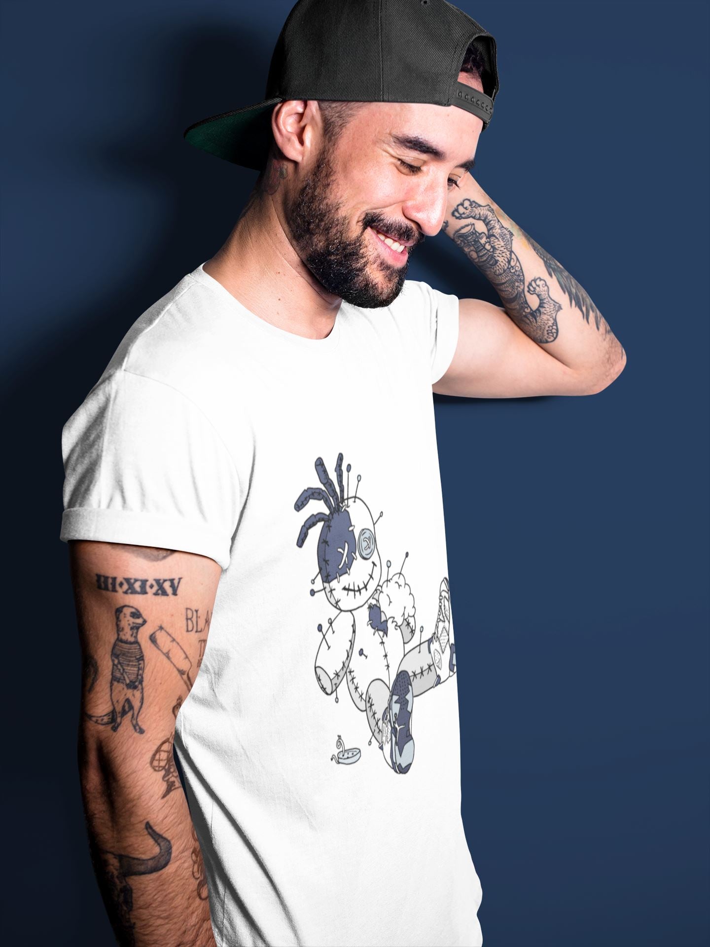 Jordan 6 Midnight Navy unique Halloween sneaker tee Voodoo Doll Sneaker Tees Jordan 6 Midnight Navy Sneaker Release Tees Unisex Shirts