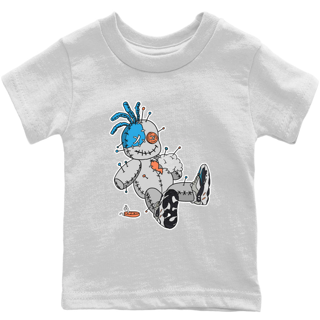 Yeezy 700 Wave Runner Sneaker Match Tees Voodoo Doll Sneaker Tees Yeezy 700 Wave Runner Sneaker Release Tees Kids Shirts