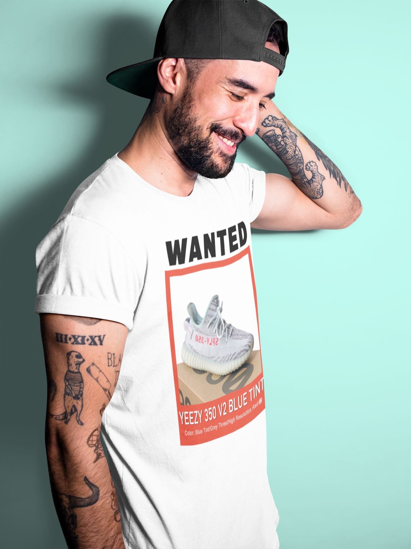 Yeezy 350 Blue Tint Sneaker Match Tees Wanted Sneaker Tees Yeezy 350 Blue Tint Sneaker Release Tees Unisex Shirts