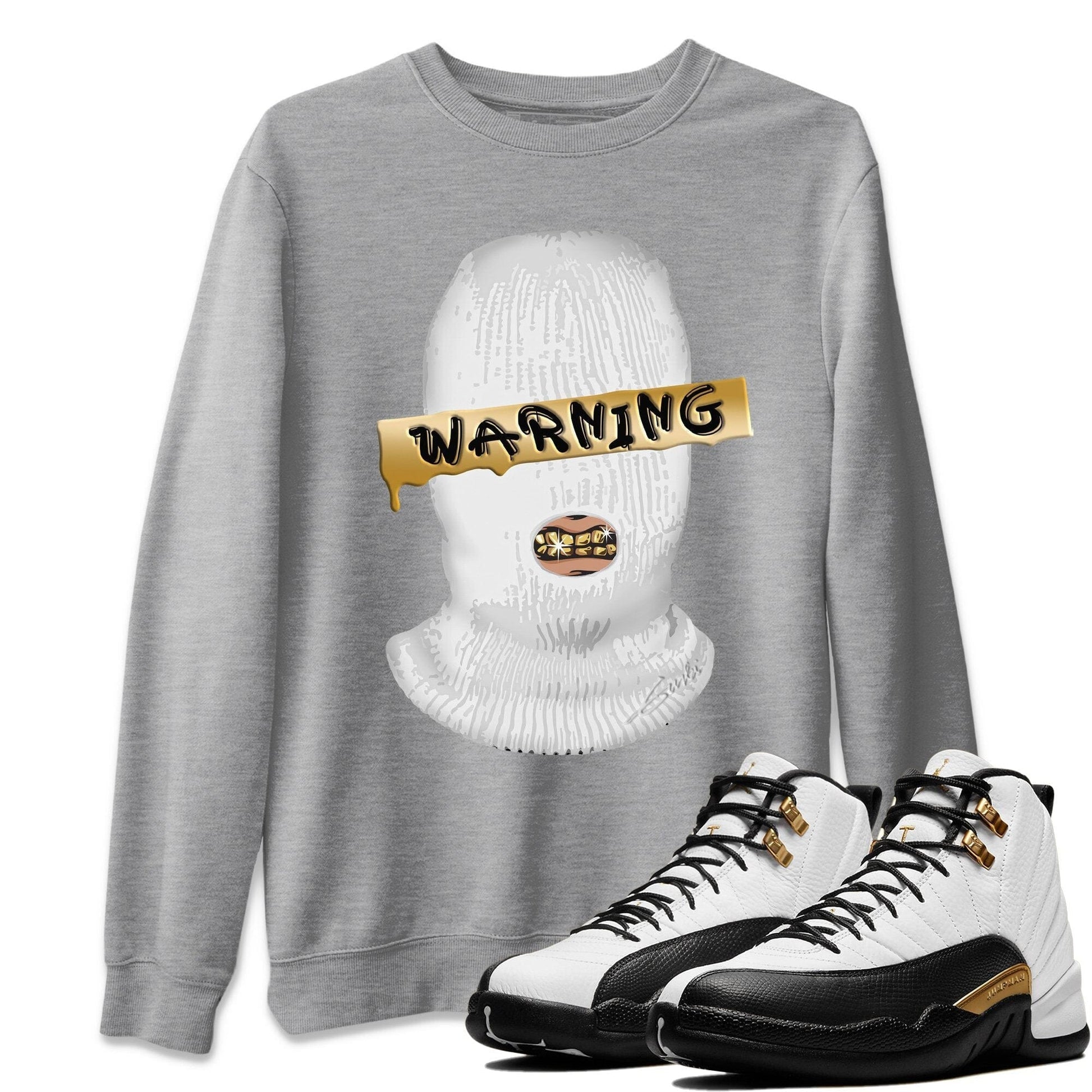 Jordan 12 Royalty Sneaker Match Tees Warning Sneaker Tees Jordan 12 Royalty Sneaker Release Tees Unisex Shirts
