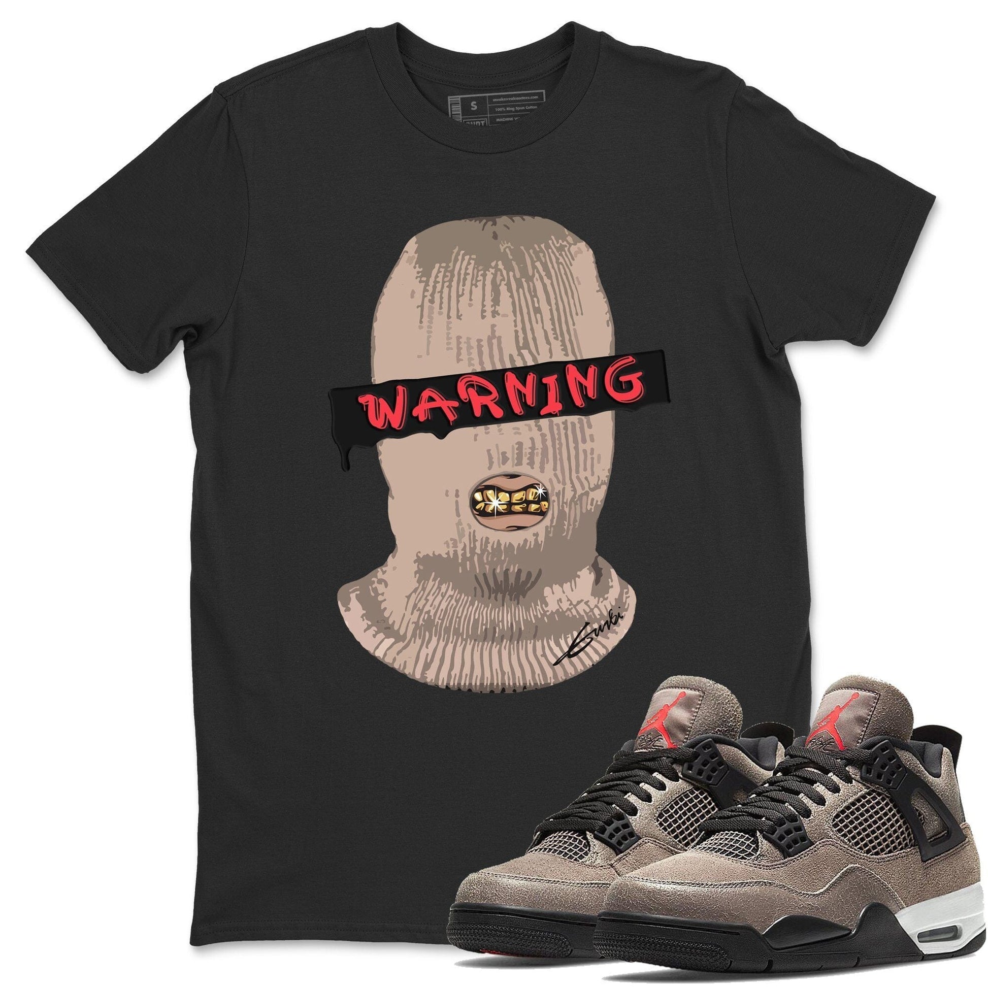 Jordan 4 Taupe Haze Sneaker Match Tees Warning Sneaker Tees Jordan 4 Taupe Haze Sneaker Release Tees Unisex Shirts