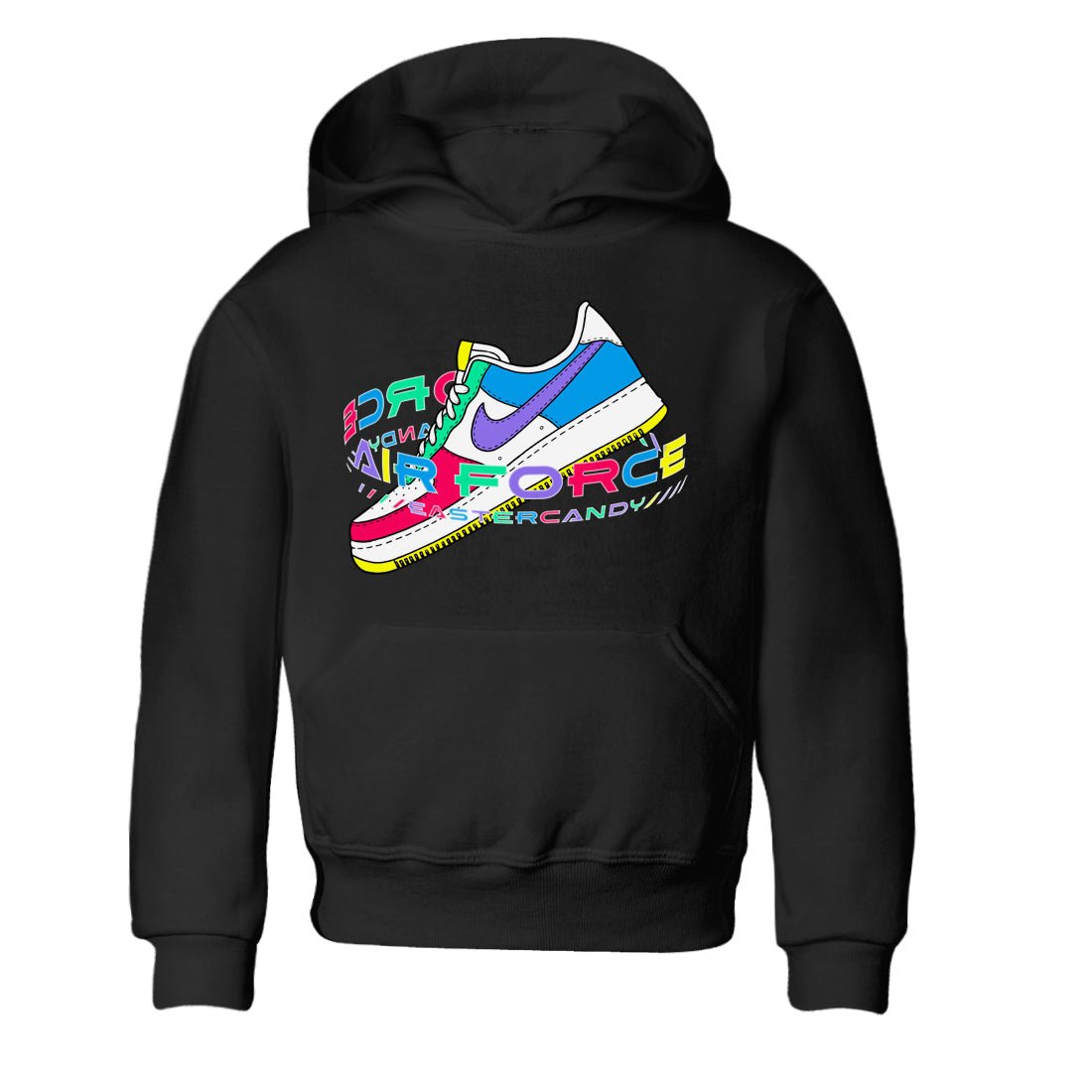 Dunk Easter Candy Sneaker Match Tees Warping Space Sneaker Tees Nike Easter Sneaker Release Tees Kids Shirts Black 2