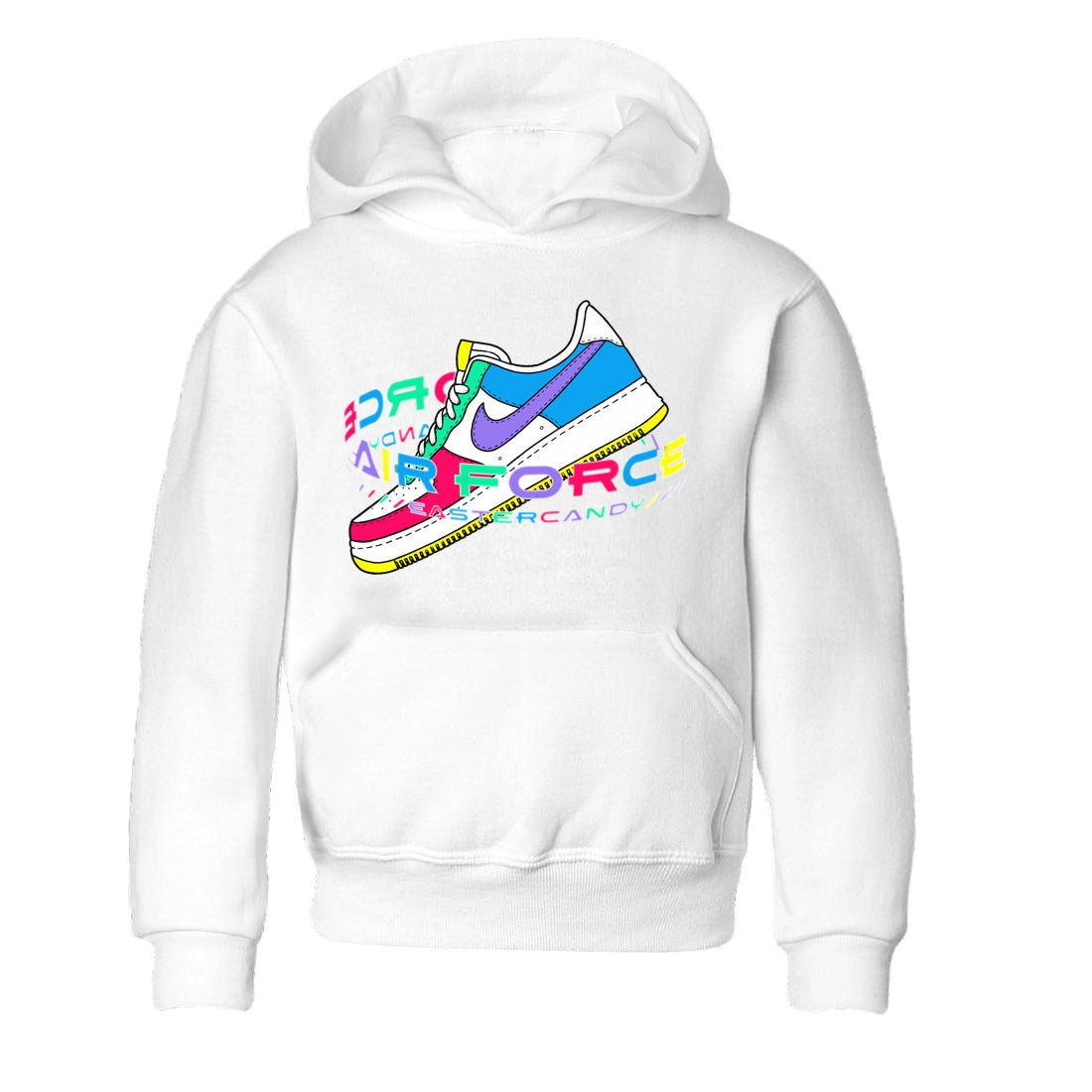 Dunk Easter Candy Sneaker Match Tees Warping Space Sneaker Tees Nike Easter Sneaker Release Tees Kids Shirts White 2