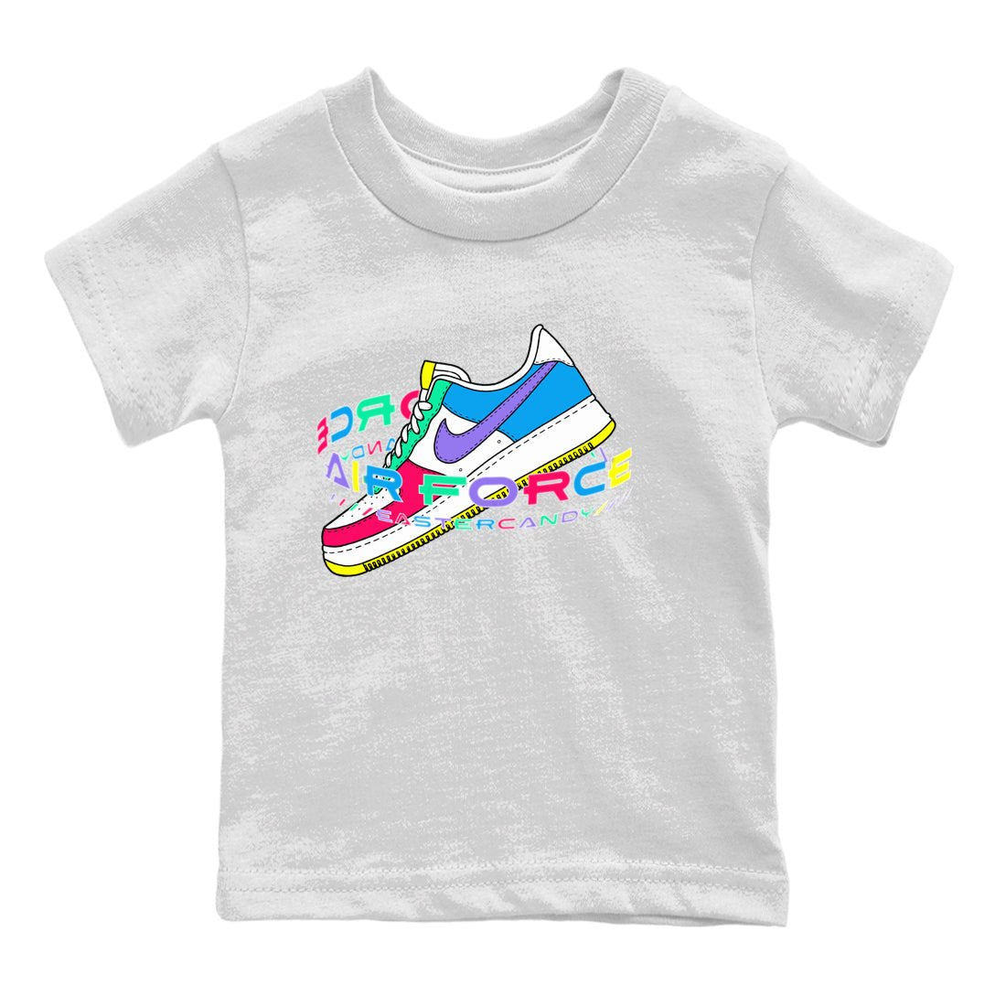 Dunk Easter Candy Sneaker Match Tees Warping Space Sneaker Tees Nike Easter Sneaker Release Tees Kids Shirts White 2