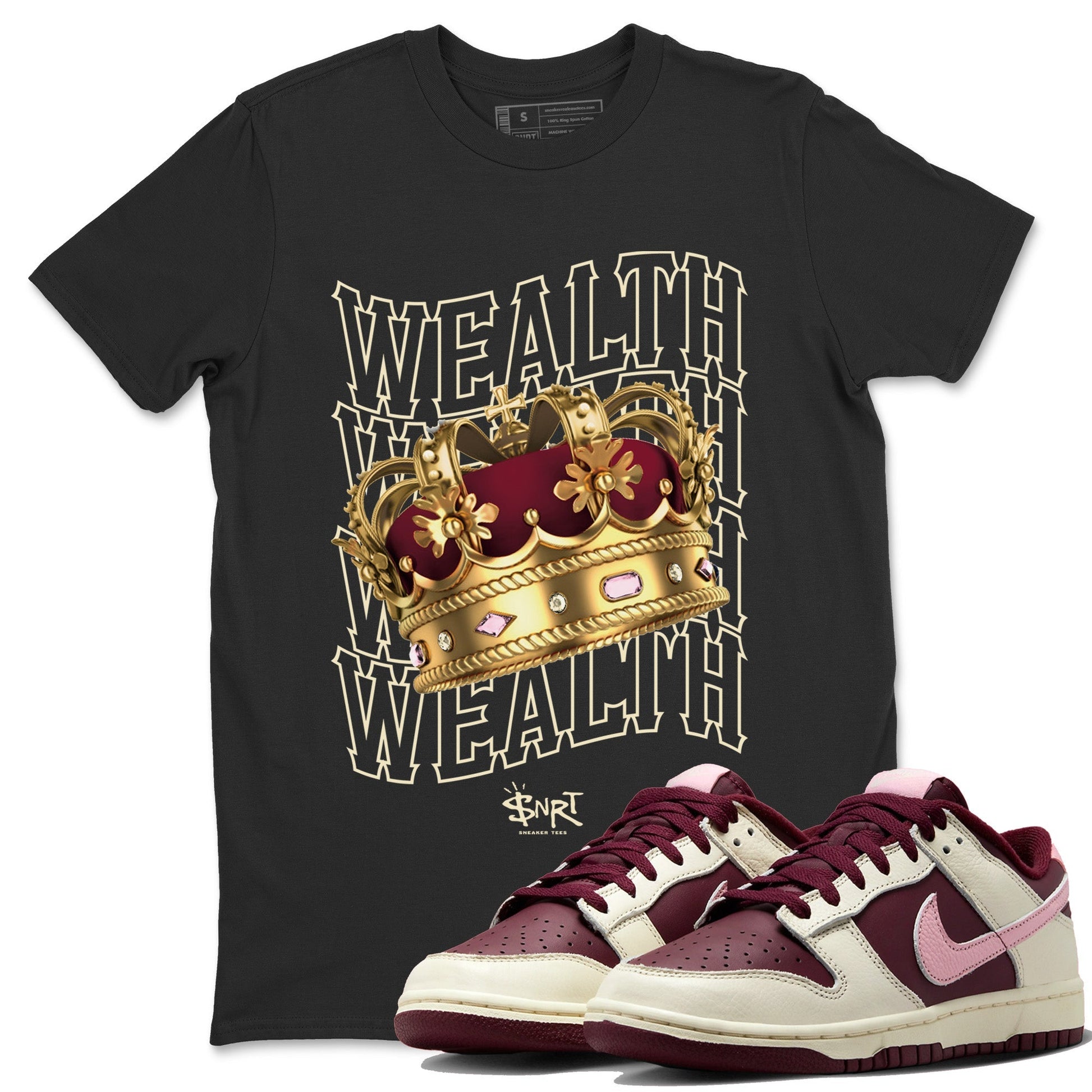 Dunk Valentines Day Sneaker Match Tees Wealth Sneaker Tees Nike Dunk Valentine's Day Sneaker SNRT Sneaker Tees Unisex Shirts