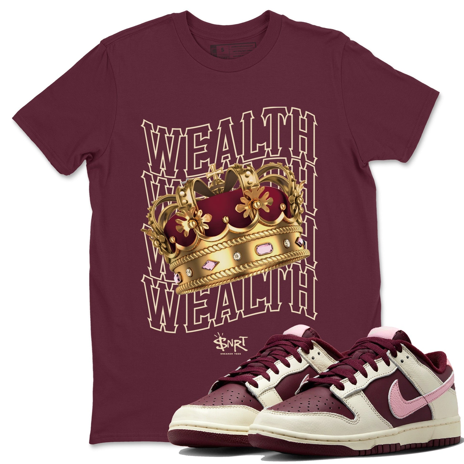 Dunk Valentines Day Sneaker Match Tees Wealth Sneaker Tees Nike Dunk Valentine's Day Sneaker SNRT Sneaker Tees Unisex Shirts