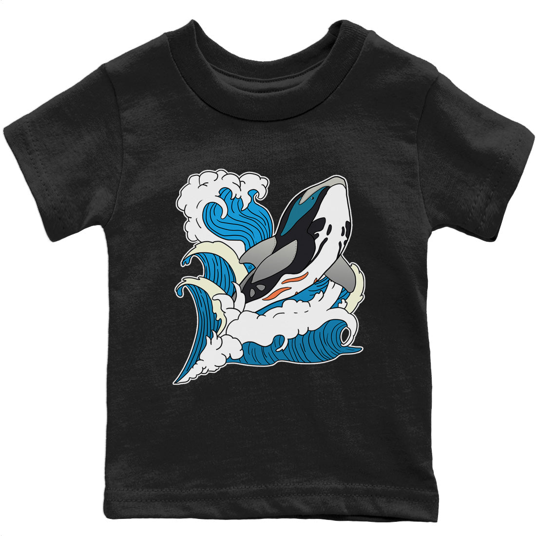 Yeezy 700 Wave Runner Sneaker Match Tees Whale Waves Sneaker Tees Yeezy 700 Wave Runner Sneaker Release Tees Kids Shirts